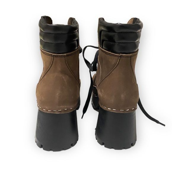 Swedish Hasbeens Swedish Hasbeens Boots, Trail Clog Boots, Brown Size 37EU Size US 7 / IT 37 - 7 Thumbnail