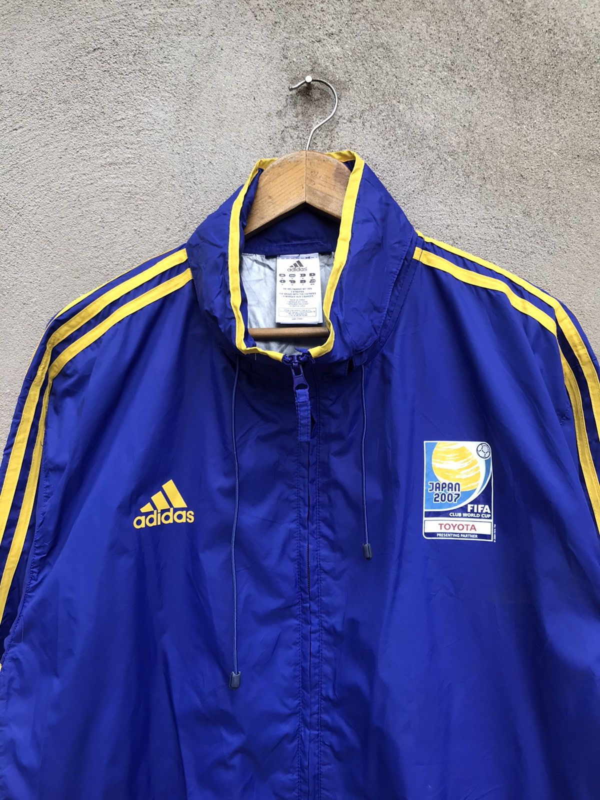 Adidas RARE ADIDAS FIFA WORLD CUP JAPAN 2007 TOYOTA JACKET Size US L / EU 52-54 / 3 - 6 Thumbnail