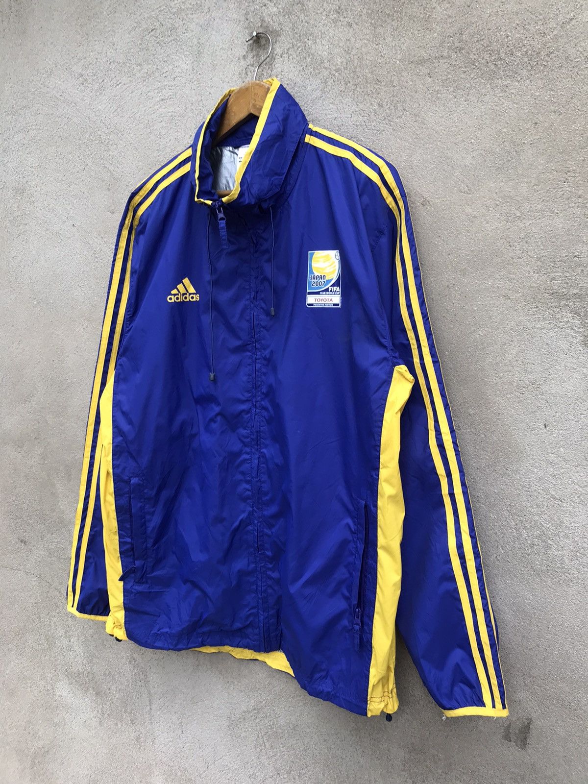 Adidas RARE ADIDAS FIFA WORLD CUP JAPAN 2007 TOYOTA JACKET Size US L / EU 52-54 / 3 - 4 Thumbnail