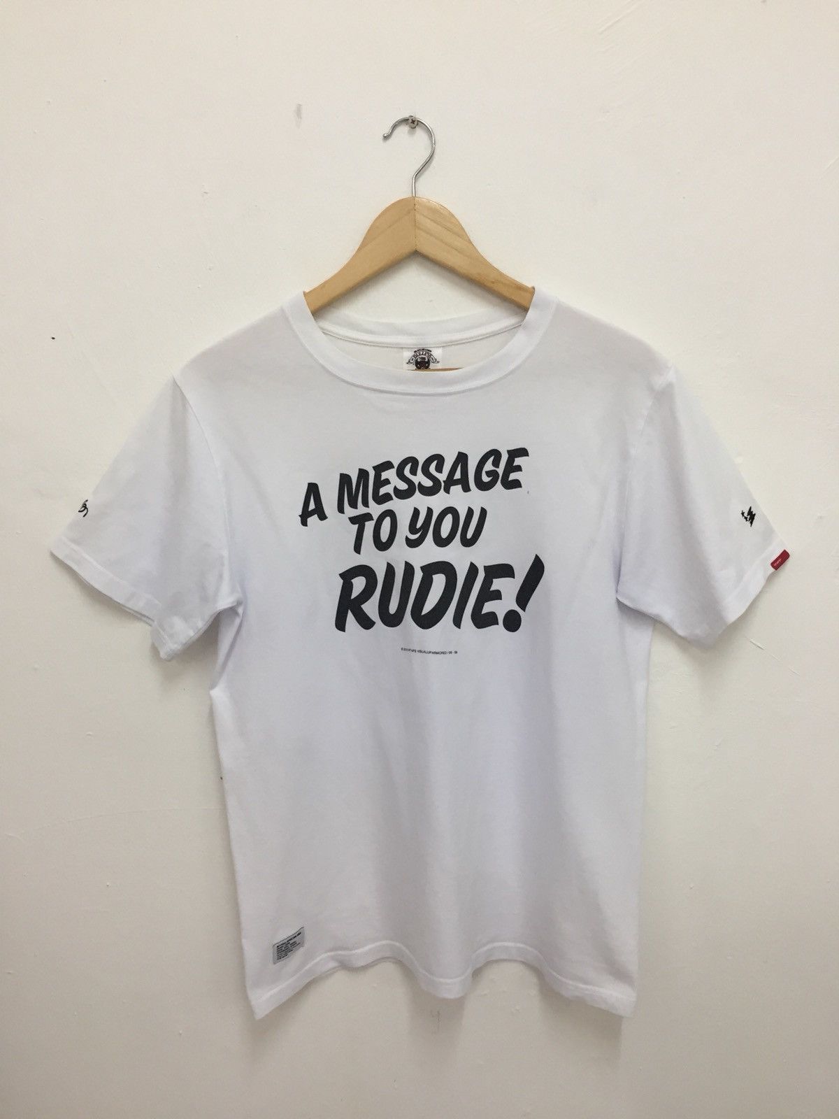 Wtaps Wtaps 2010 T-shirt - A Message to you Rudy | Grailed