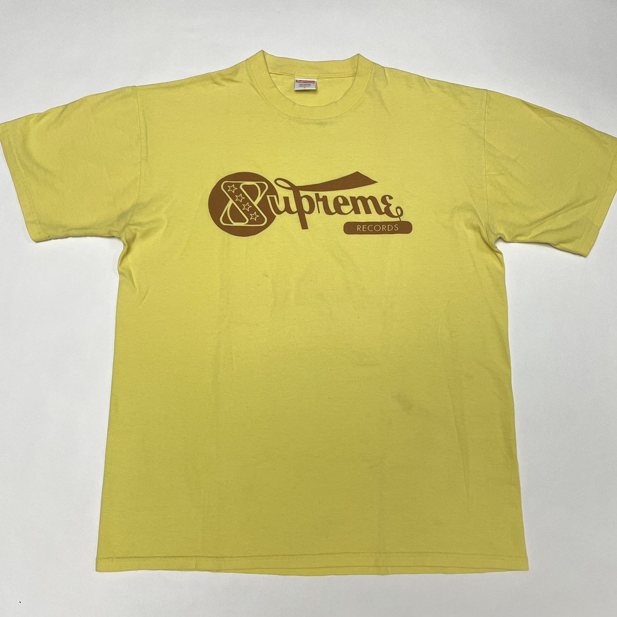 Supreme Supreme Records Tee (2001) | Grailed