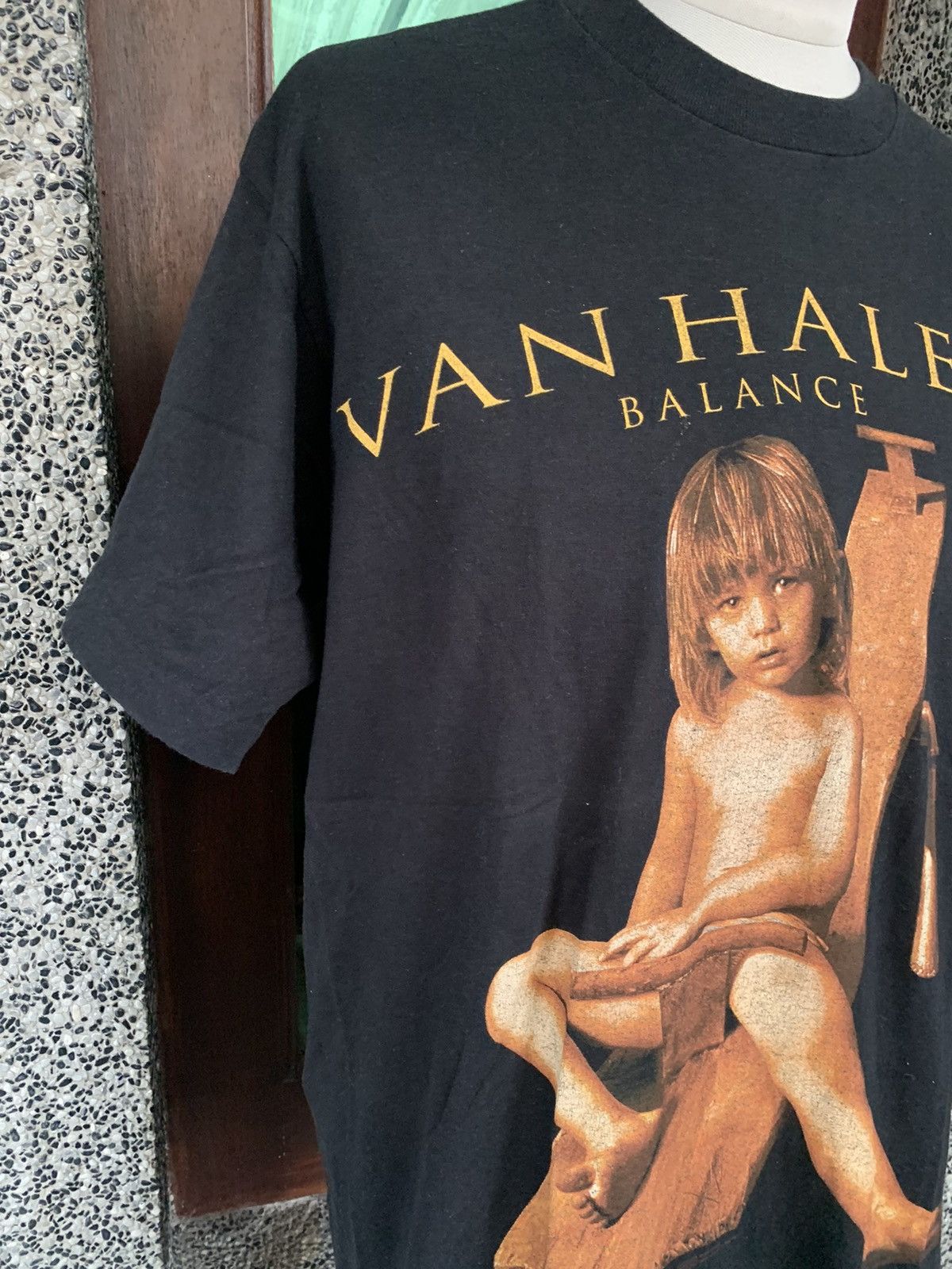 90s vintage VAN HALEN balance XL Tシャツ 90s vintage VAN HALEN balance XL Tシャツ