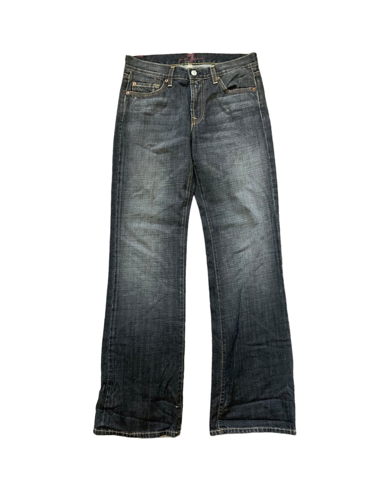 7 For All Mankind × Japanese Brand 7 for all mankind distress denim japanese brand Size US 28 / EU 44 - 1 Thumbnail
