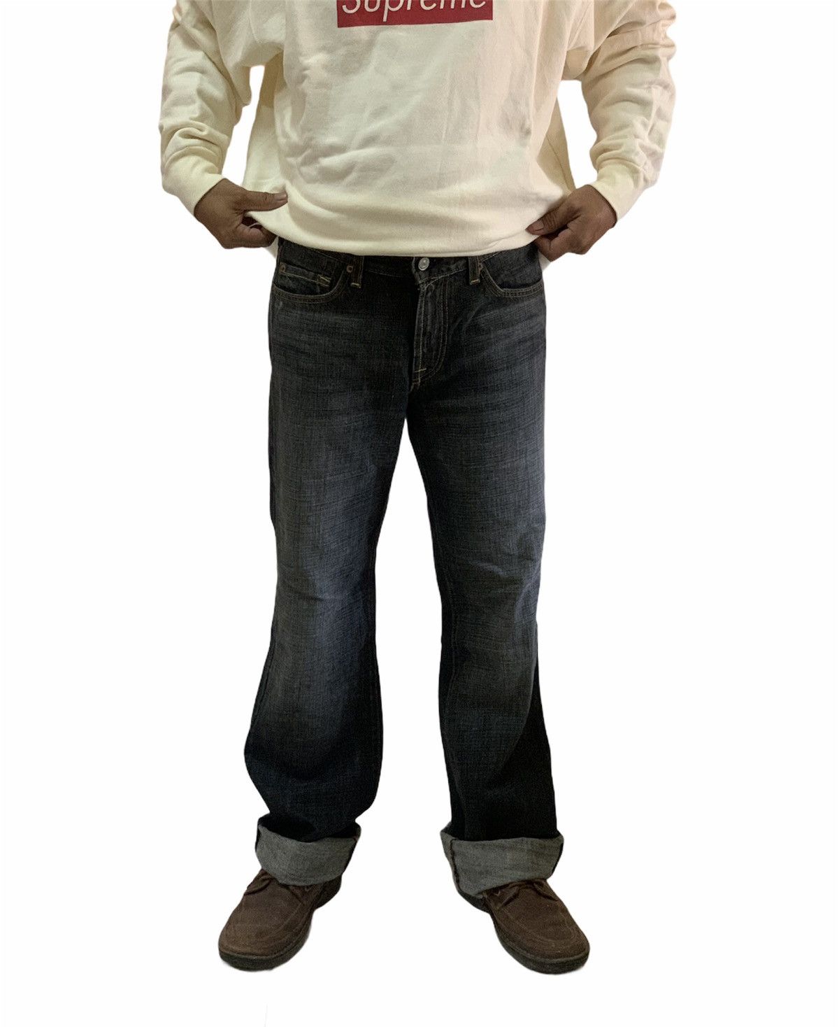 7 For All Mankind × Japanese Brand 7 for all mankind distress denim japanese brand Size US 28 / EU 44 - 15 Thumbnail