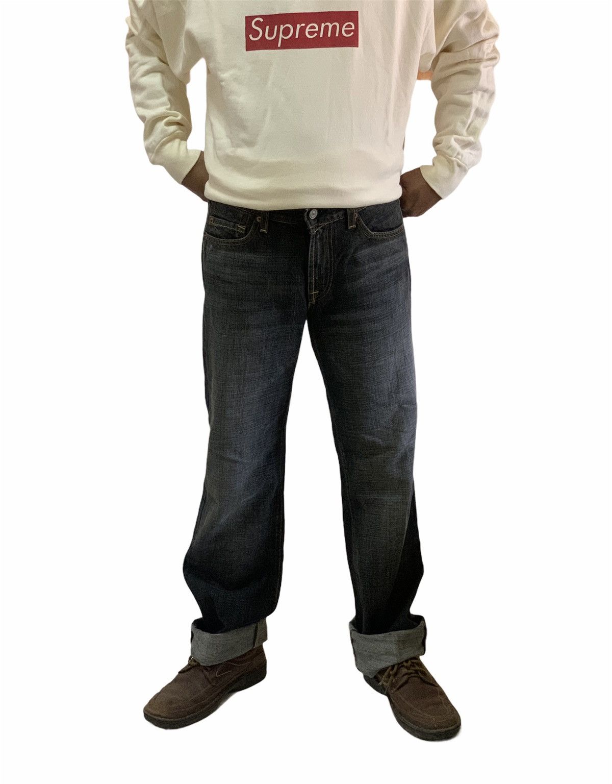 7 For All Mankind × Japanese Brand 7 for all mankind distress denim japanese brand Size US 28 / EU 44 - 12 Thumbnail