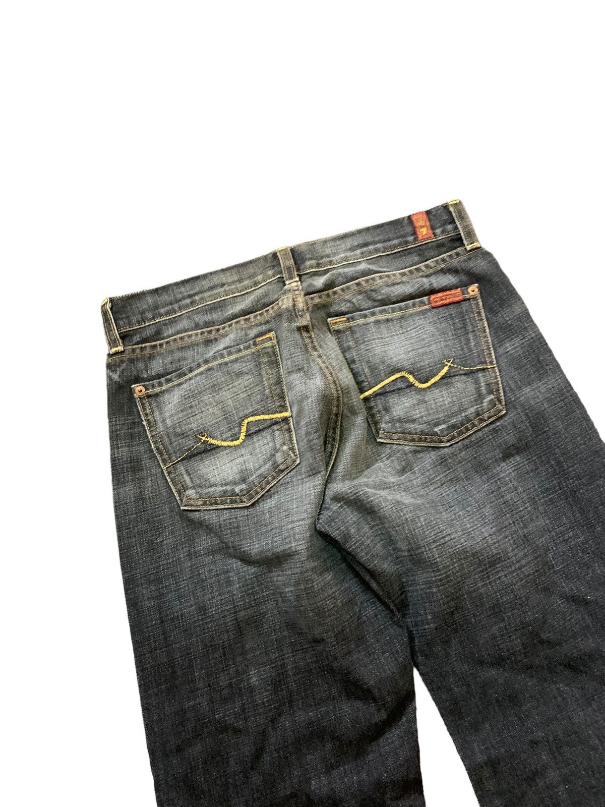 7 For All Mankind × Japanese Brand 7 for all mankind distress denim japanese brand Size US 28 / EU 44 - 6 Thumbnail