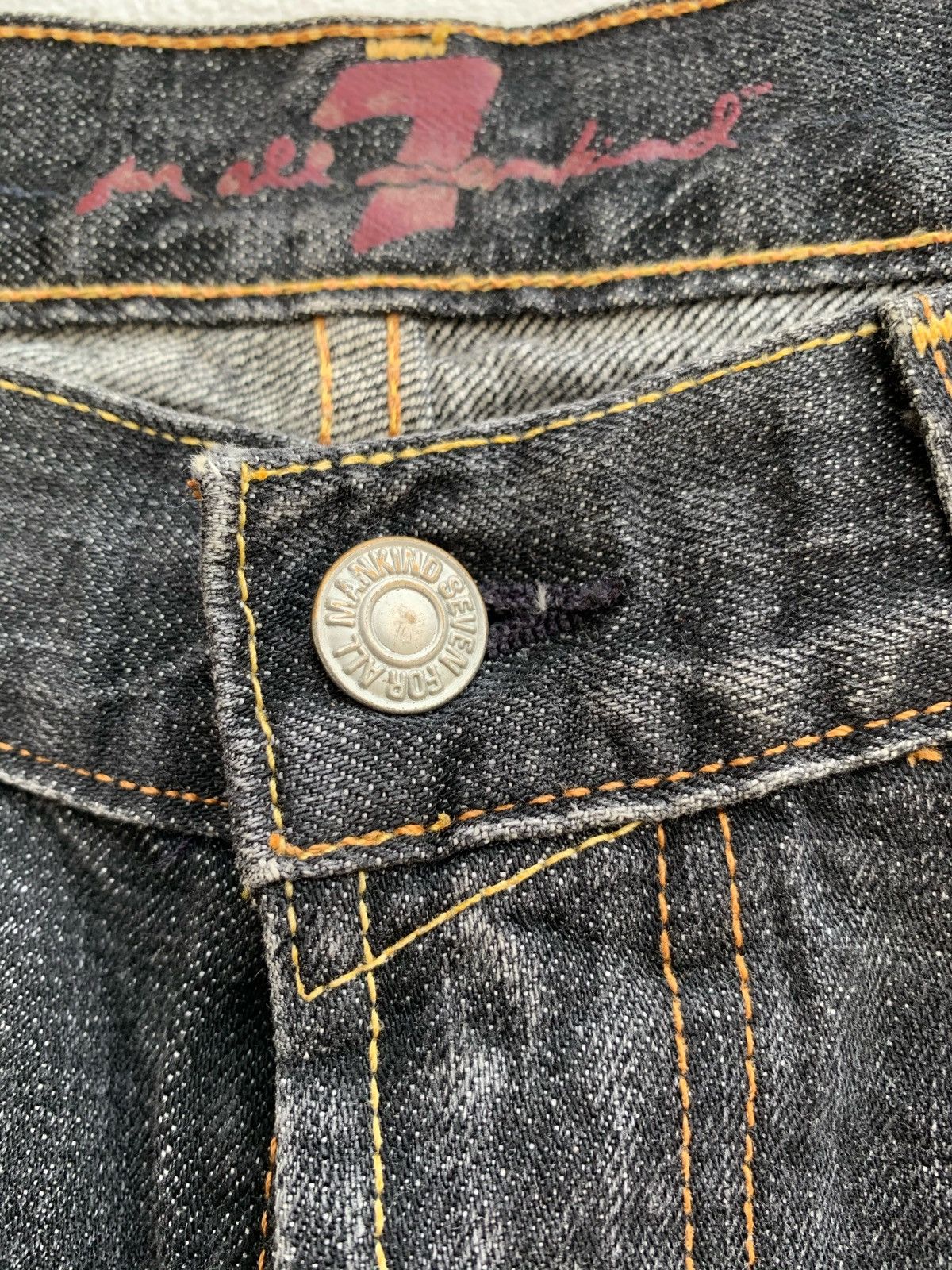 7 For All Mankind × Japanese Brand 7 for all mankind distress denim japanese brand Size US 28 / EU 44 - 4 Thumbnail