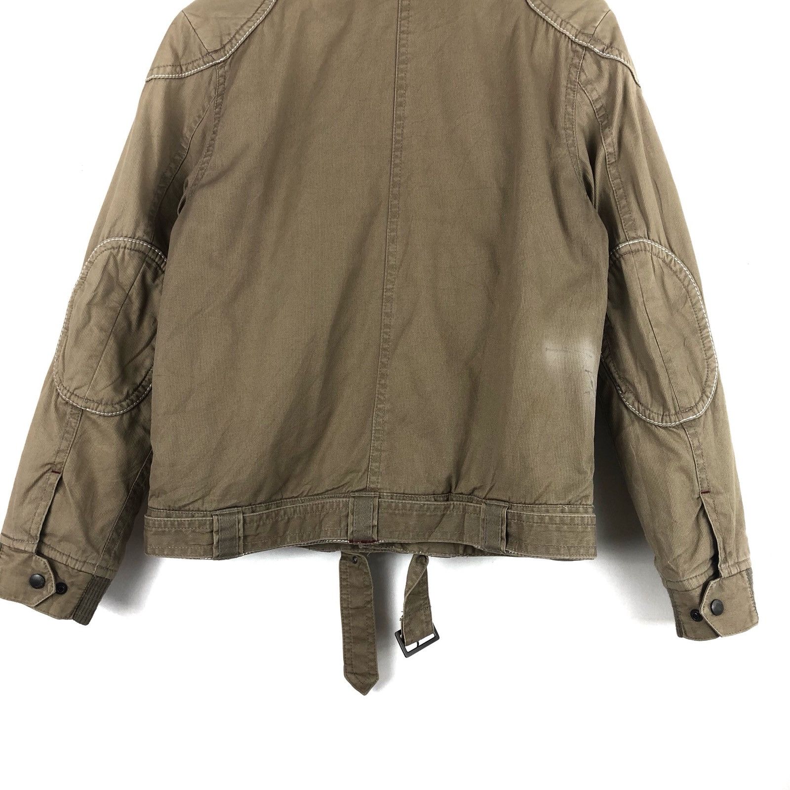 Japanese Brand (A46) Ball Biker Jacket Ace Cafe Racer 4 Pockets Size US S / EU 44-46 / 1 - 7 Thumbnail