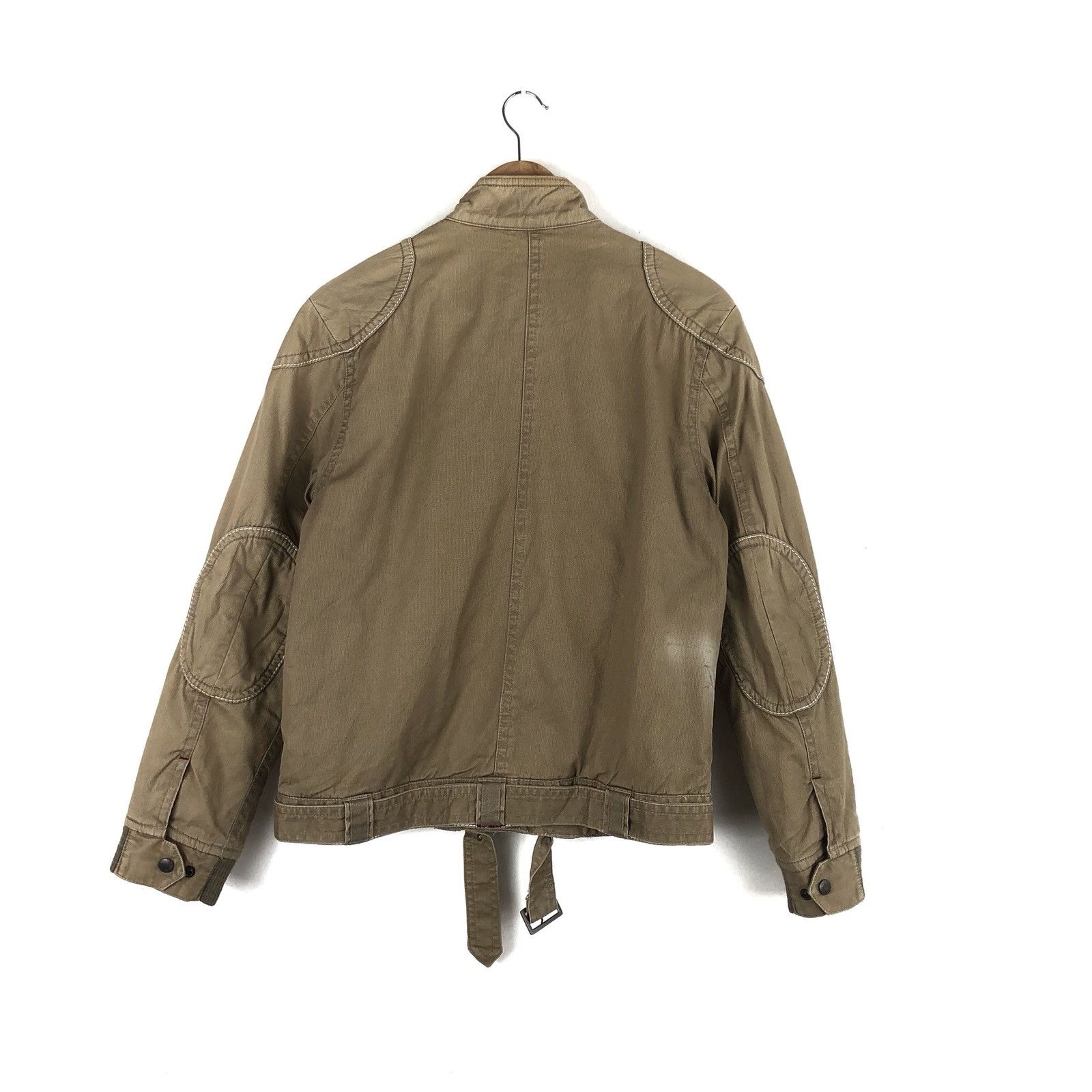 Japanese Brand (A46) Ball Biker Jacket Ace Cafe Racer 4 Pockets Size US S / EU 44-46 / 1 - 5 Thumbnail