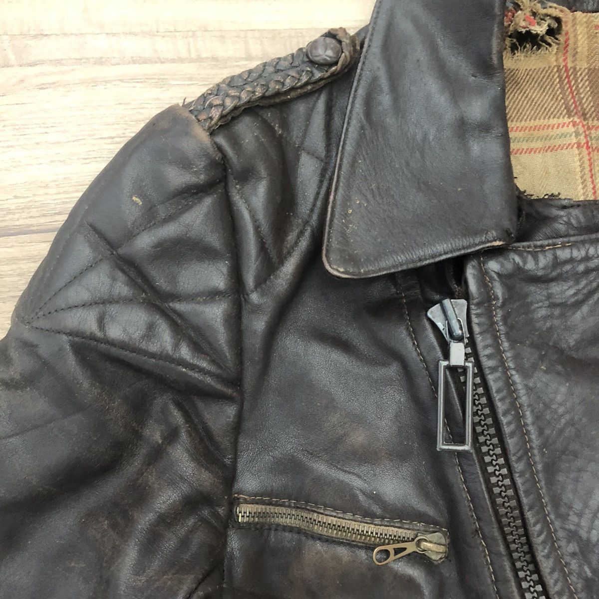 Vintage 40’s/50’s Marke Bergfreund Flying Double Collar Jacket Size US S / EU 44-46 / 1 - 4 Thumbnail