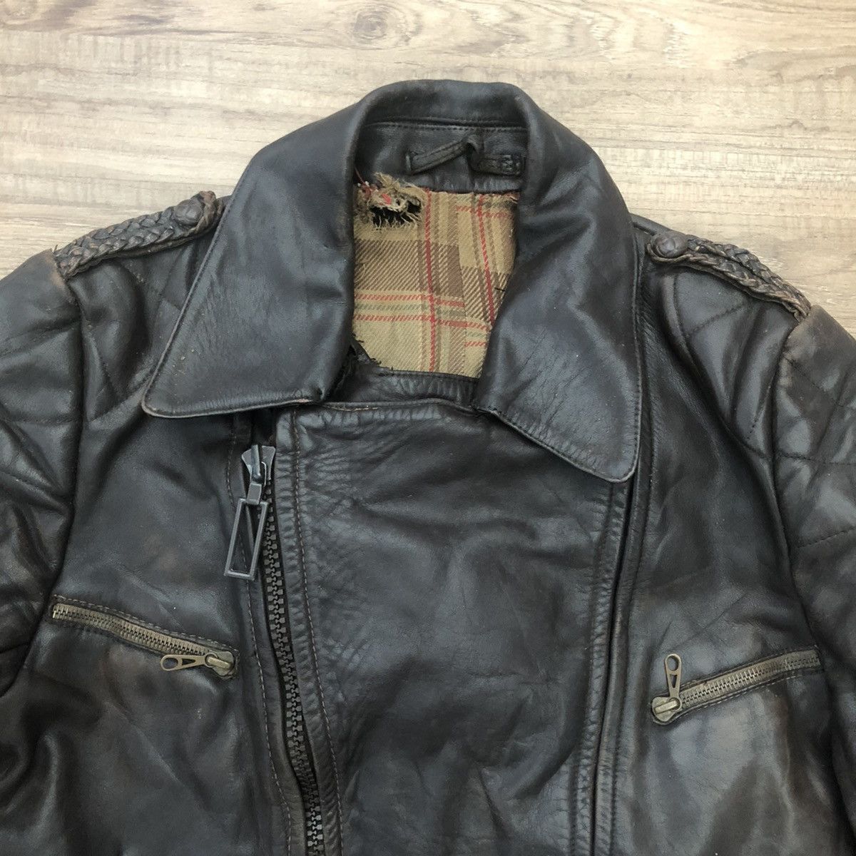 Vintage 40’s/50’s Marke Bergfreund Flying Double Collar Jacket Size US S / EU 44-46 / 1 - 3 Thumbnail