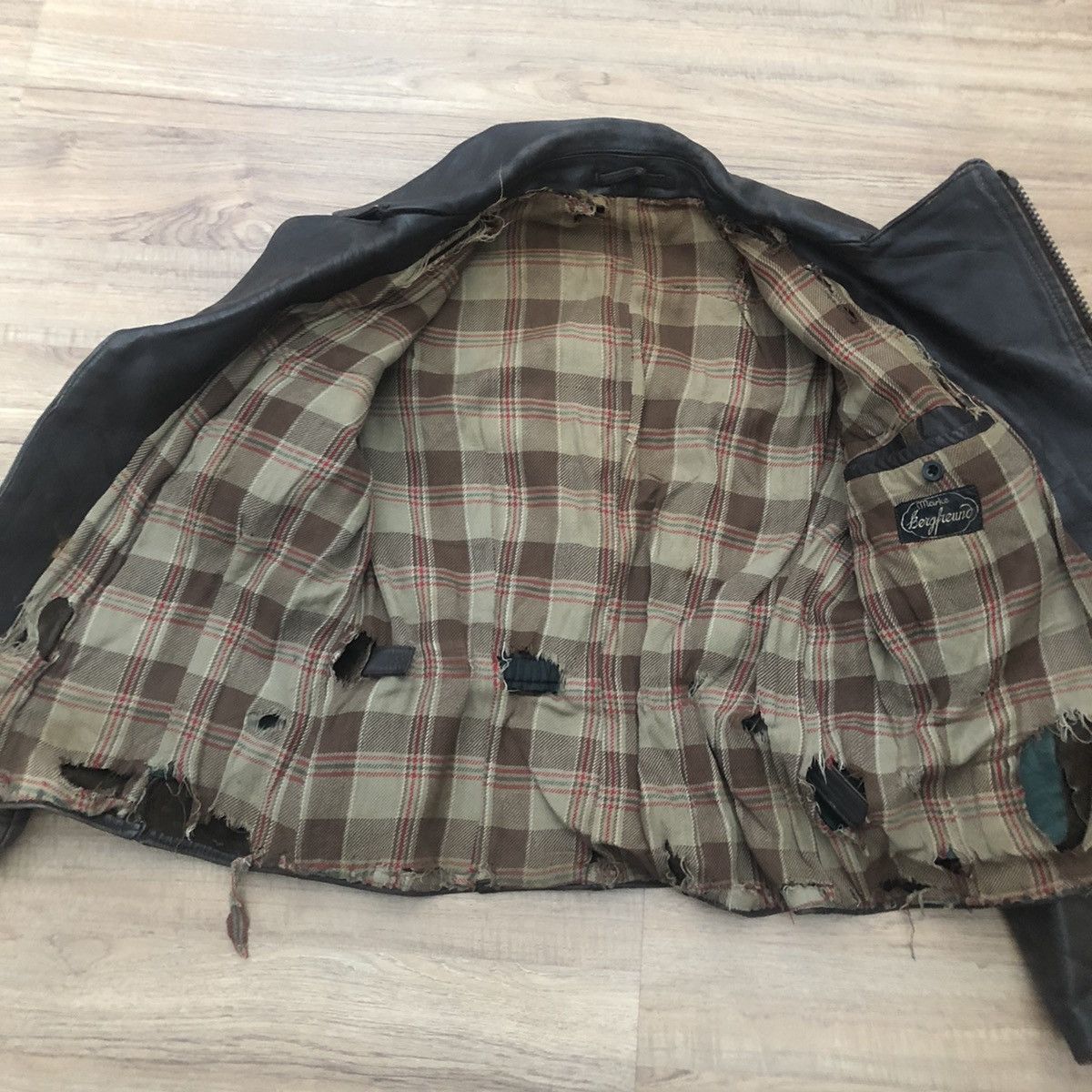 Vintage 40’s/50’s Marke Bergfreund Flying Double Collar Jacket Size US S / EU 44-46 / 1 - 13 Thumbnail