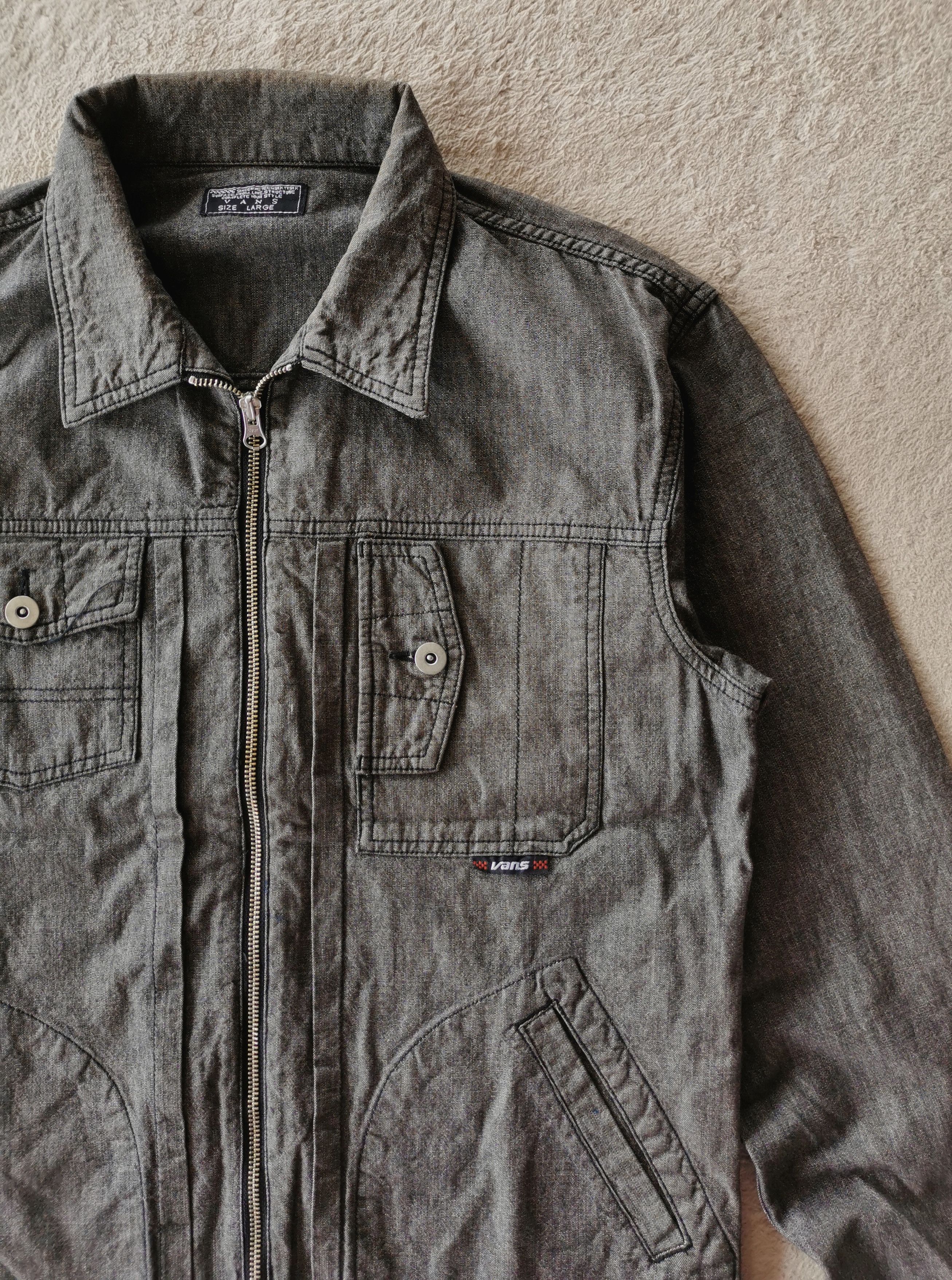 Vans Vintage Vans Denim Jacket Size US L / EU 52-54 / 3 - 2 Thumbnail