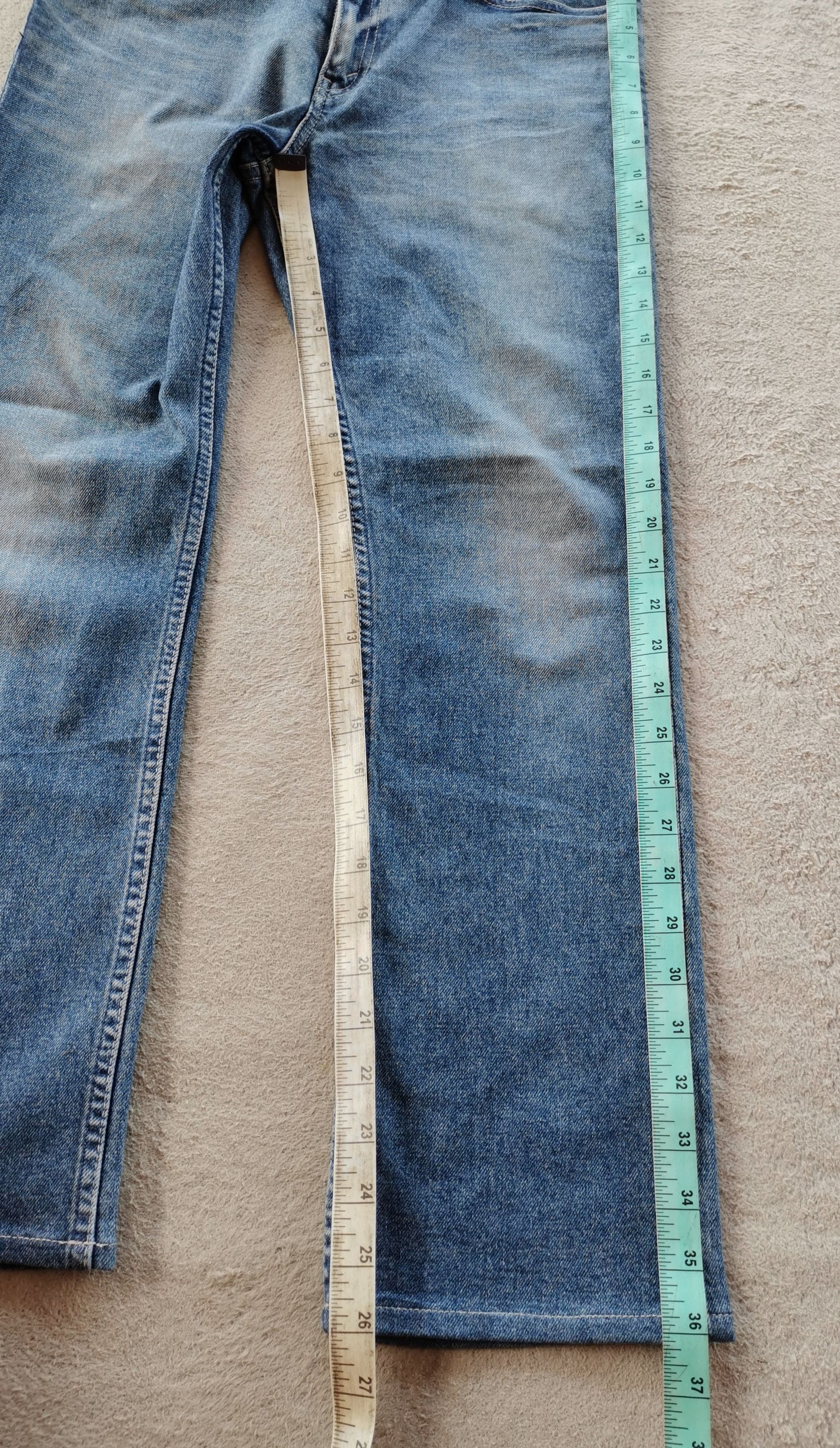 N.Hoolywood N. Hoolywood Mister Hollywood Two Waist Cropped Jeans Size US 31 - 12 Thumbnail