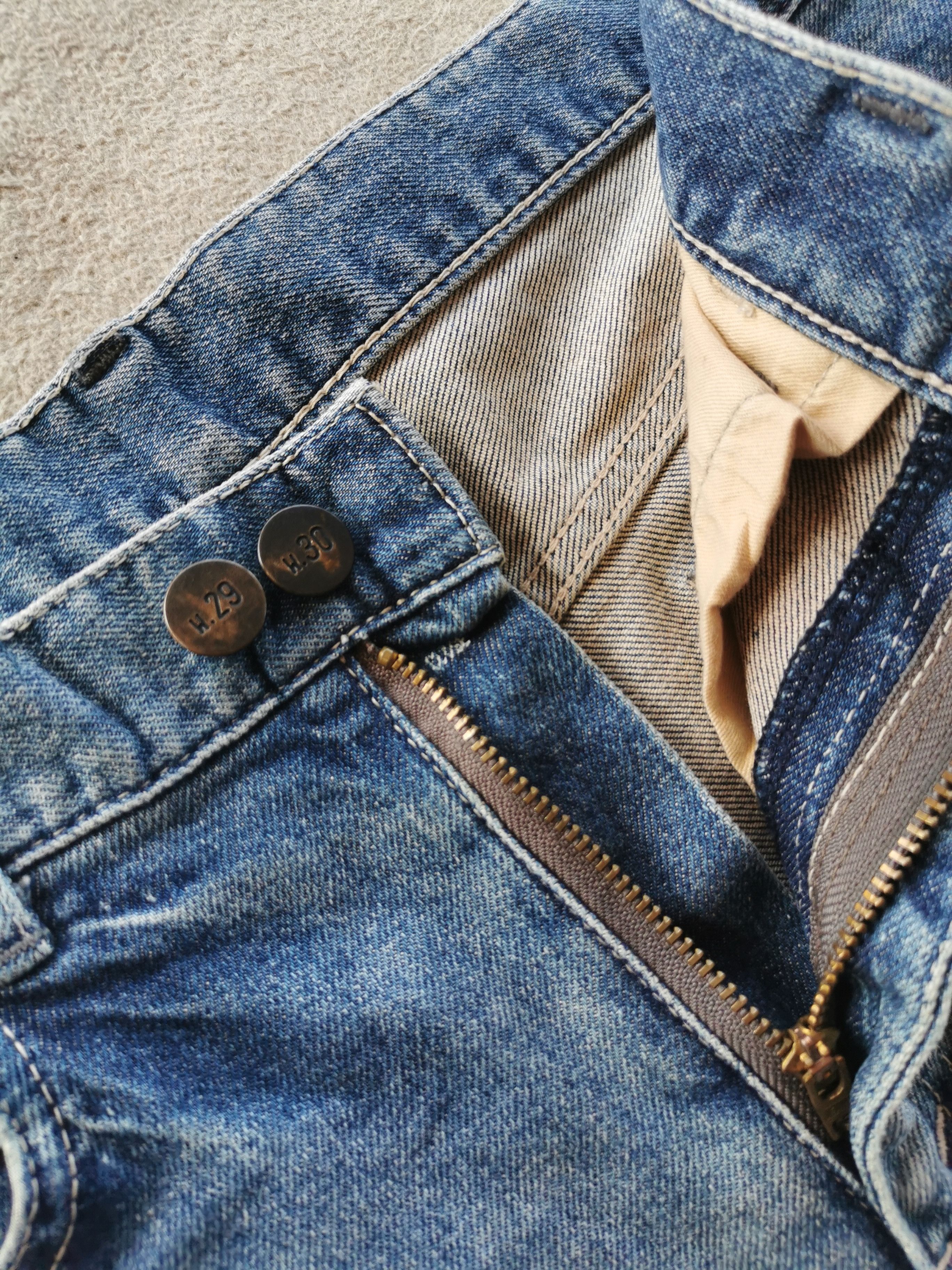 N.Hoolywood N. Hoolywood Mister Hollywood Two Waist Cropped Jeans Size US 31 - 9 Thumbnail