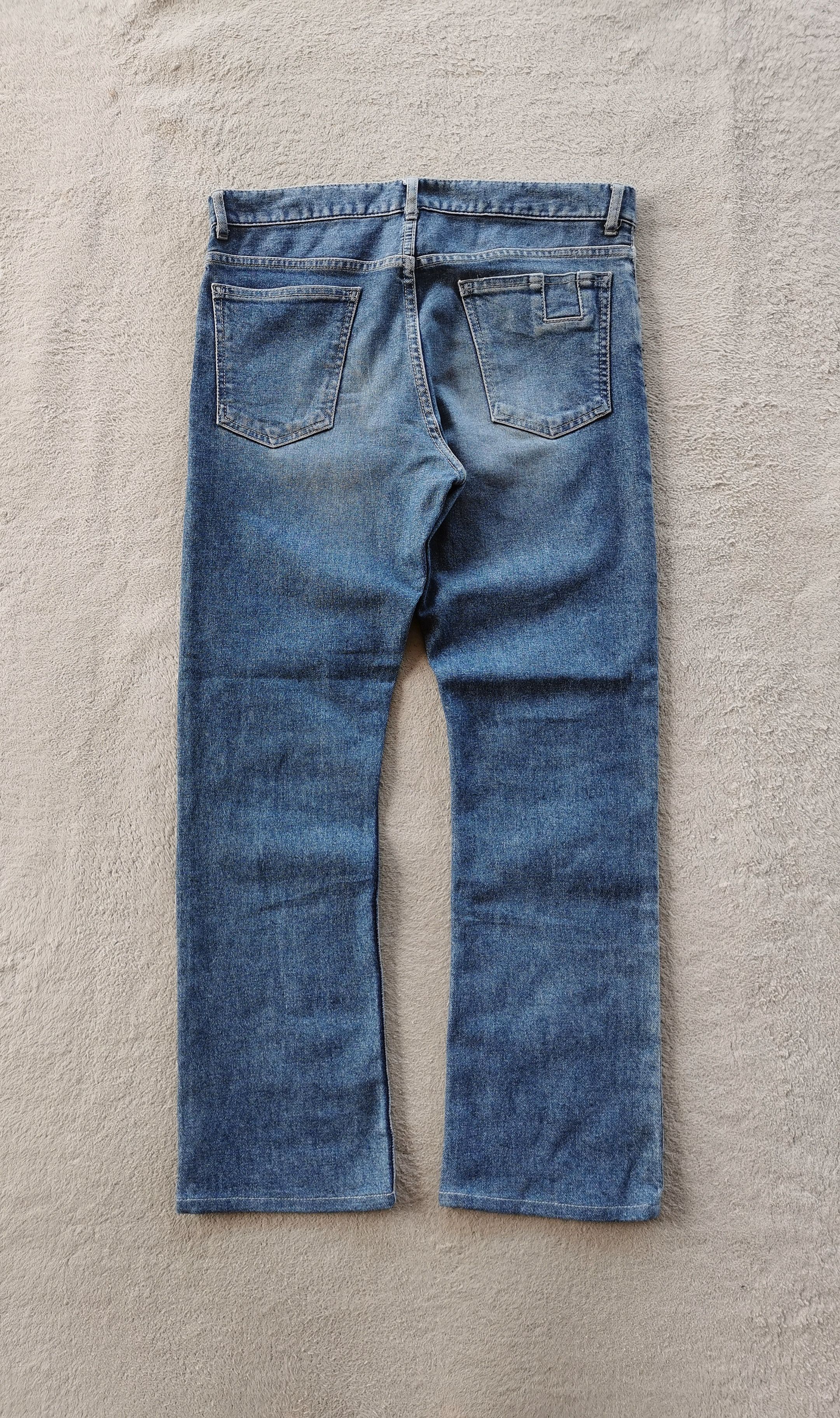 N.Hoolywood N. Hoolywood Mister Hollywood Two Waist Cropped Jeans Size US 31 - 7 Thumbnail