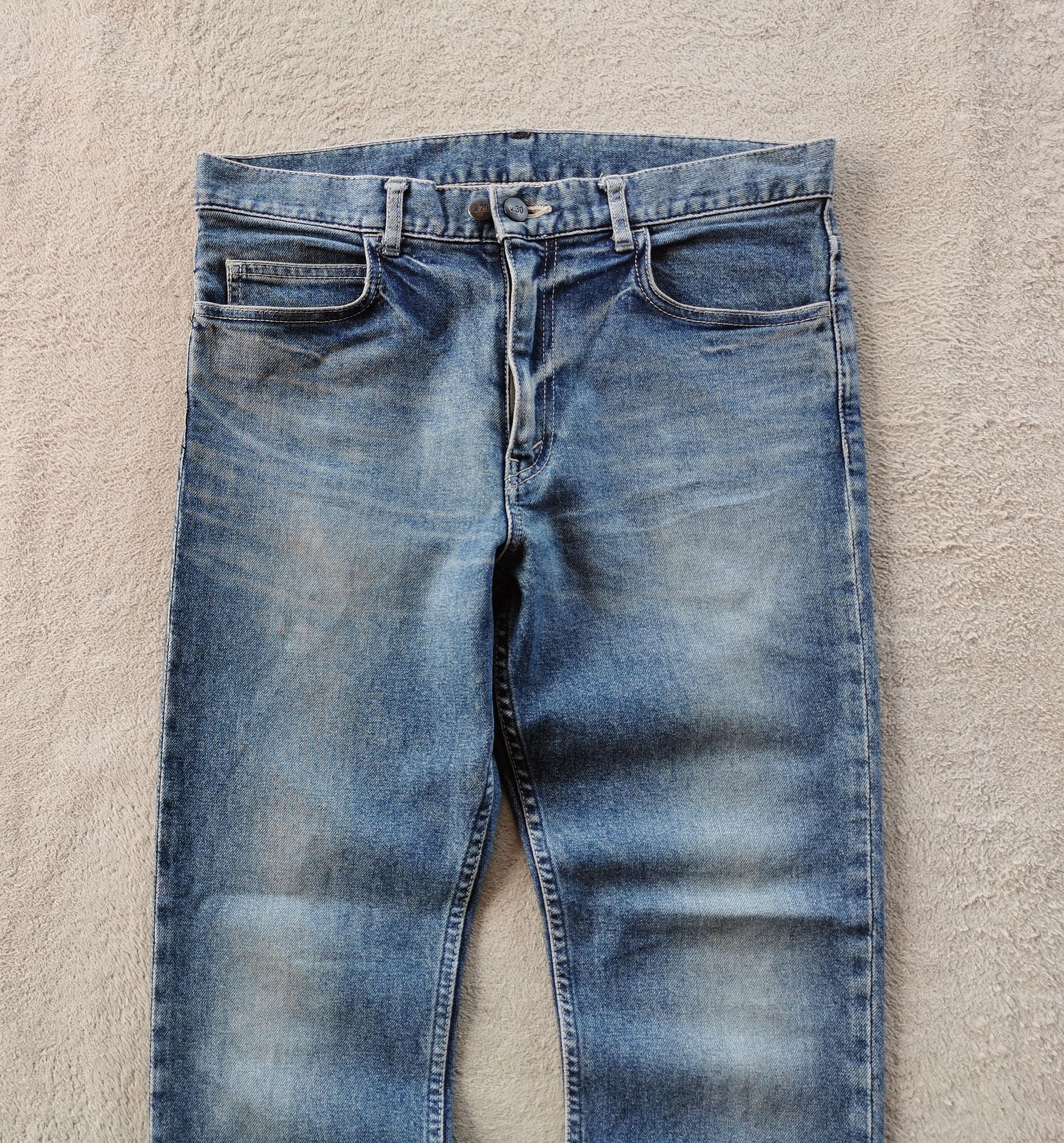 N.Hoolywood N. Hoolywood Mister Hollywood Two Waist Cropped Jeans Size US 31 - 1 Thumbnail