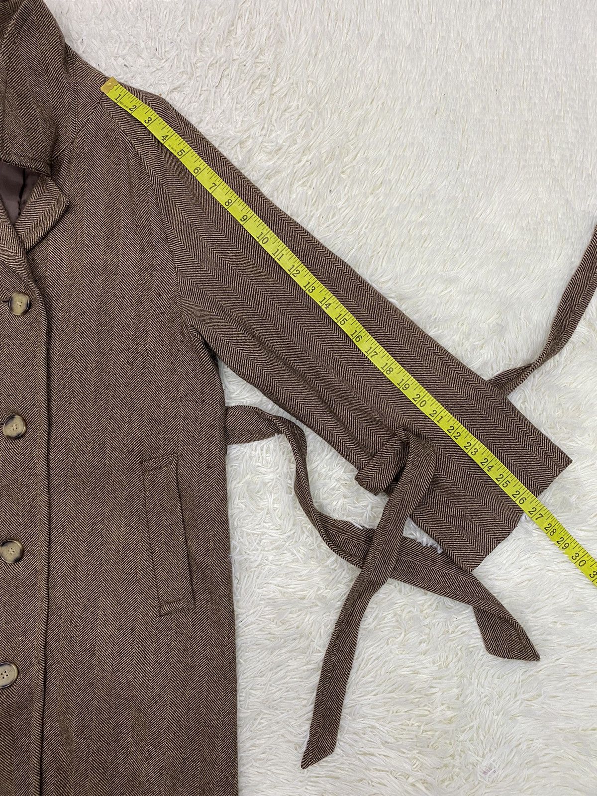 JW Anderson × Uniqlo J.W.Anderson x Uniqlo Tweed Wool Coat in Size S Size S / US 4 / IT 40 - 13 Thumbnail