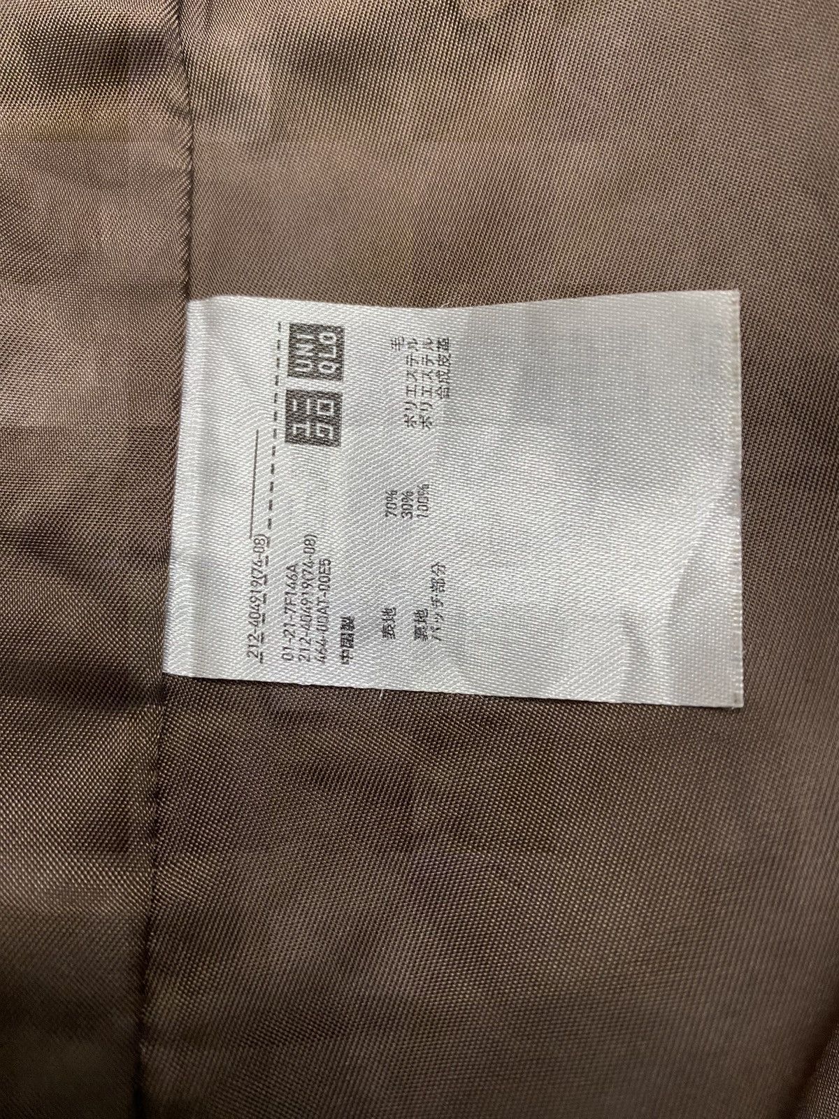 JW Anderson × Uniqlo J.W.Anderson x Uniqlo Tweed Wool Coat in Size S Size S / US 4 / IT 40 - 9 Thumbnail