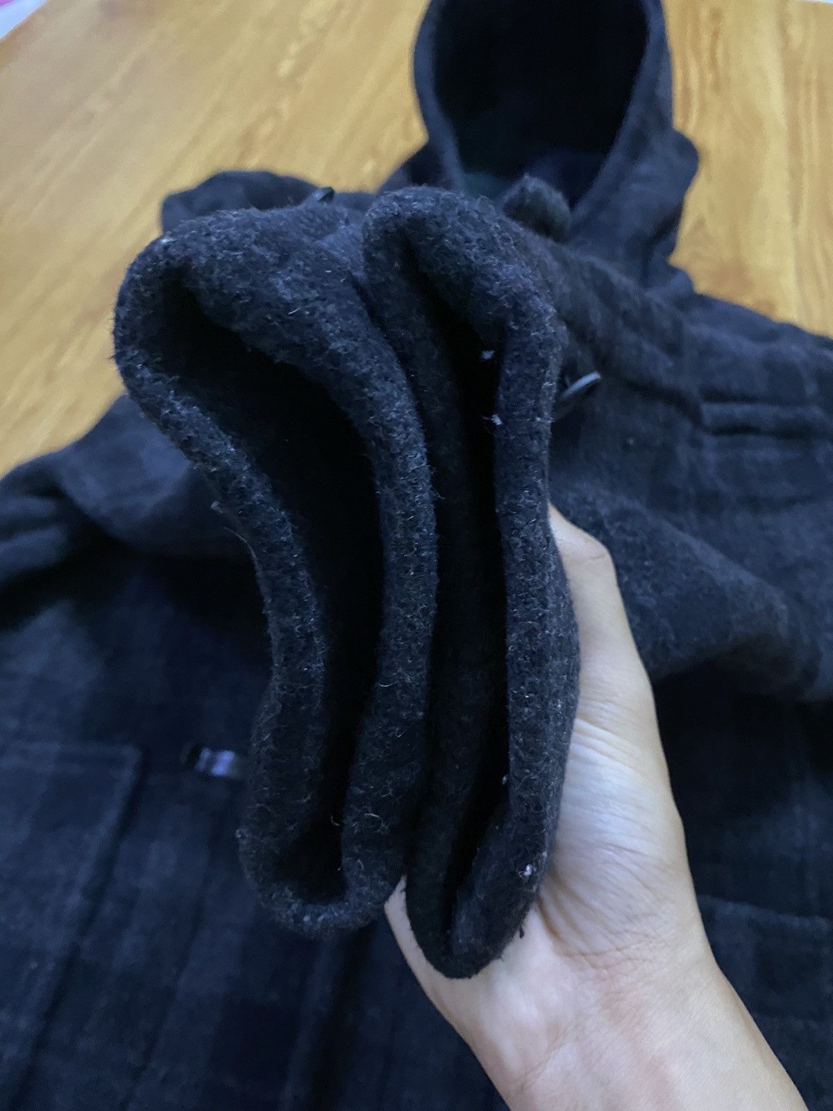 SHIPS × Ships Jet Blue Ships Jet Blue Besmar England Check Wool DUFFLE Coat Jacket Size US M / EU 48-50 / 2 - 7 Thumbnail