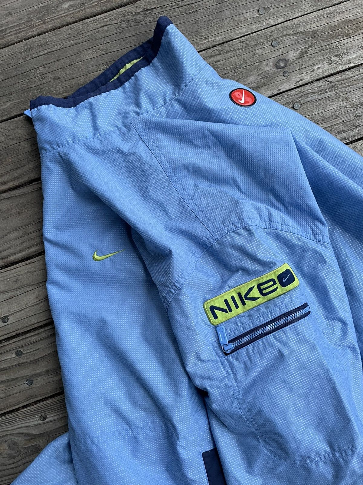 Nike Vintage Nike Windbreaker Jacket Size US M / EU 48-50 / 2 - 2 Thumbnail