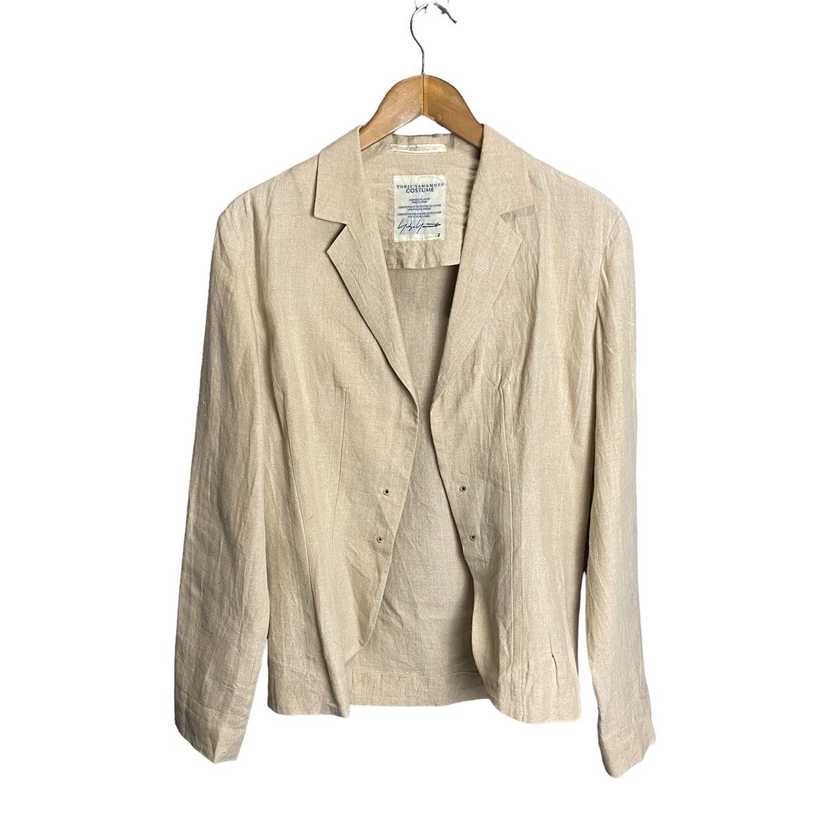 Yohji Yamamoto Yohji Yamamoto Costume linen Size US M / EU 48-50 / 2 - 1 Thumbnail