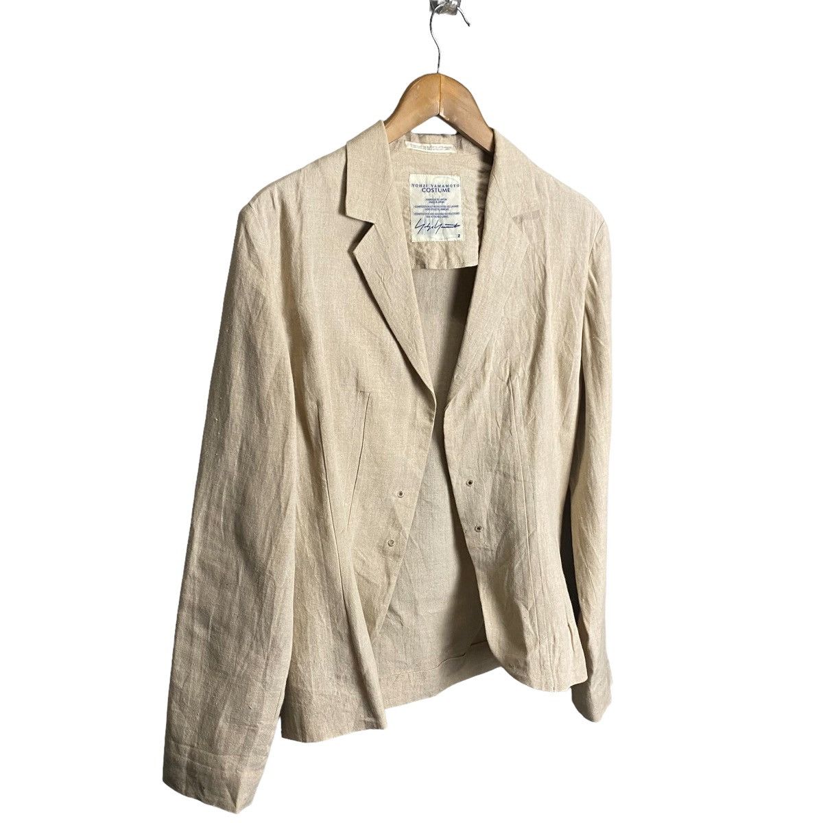 Yohji Yamamoto Yohji Yamamoto Costume linen Size US M / EU 48-50 / 2 - 2 Thumbnail
