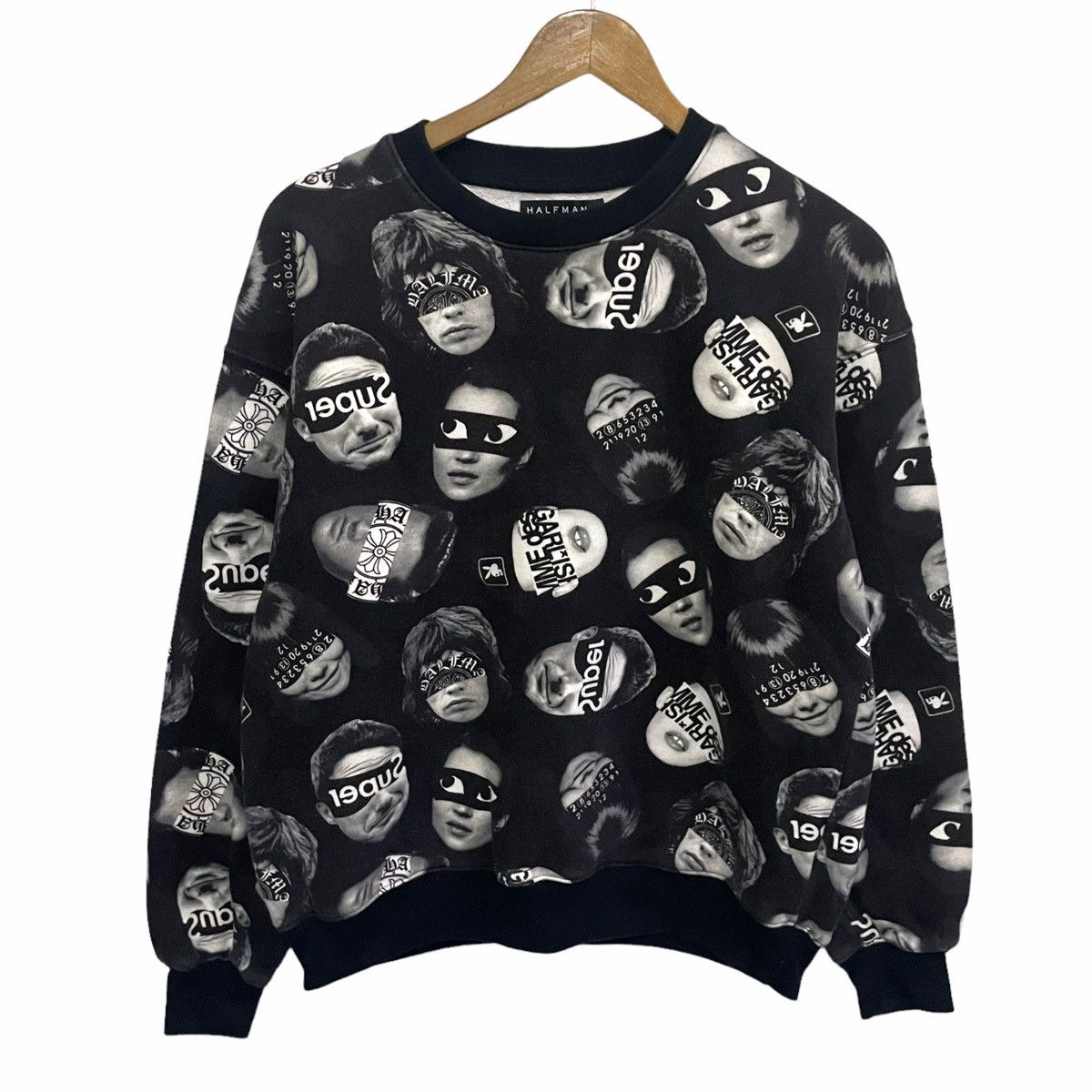 Halfman × Japanese Brand 💥Brand Parody By Halfman Sweatshirt All Brand Size US S / EU 44-46 / 1 - 2 Thumbnail
