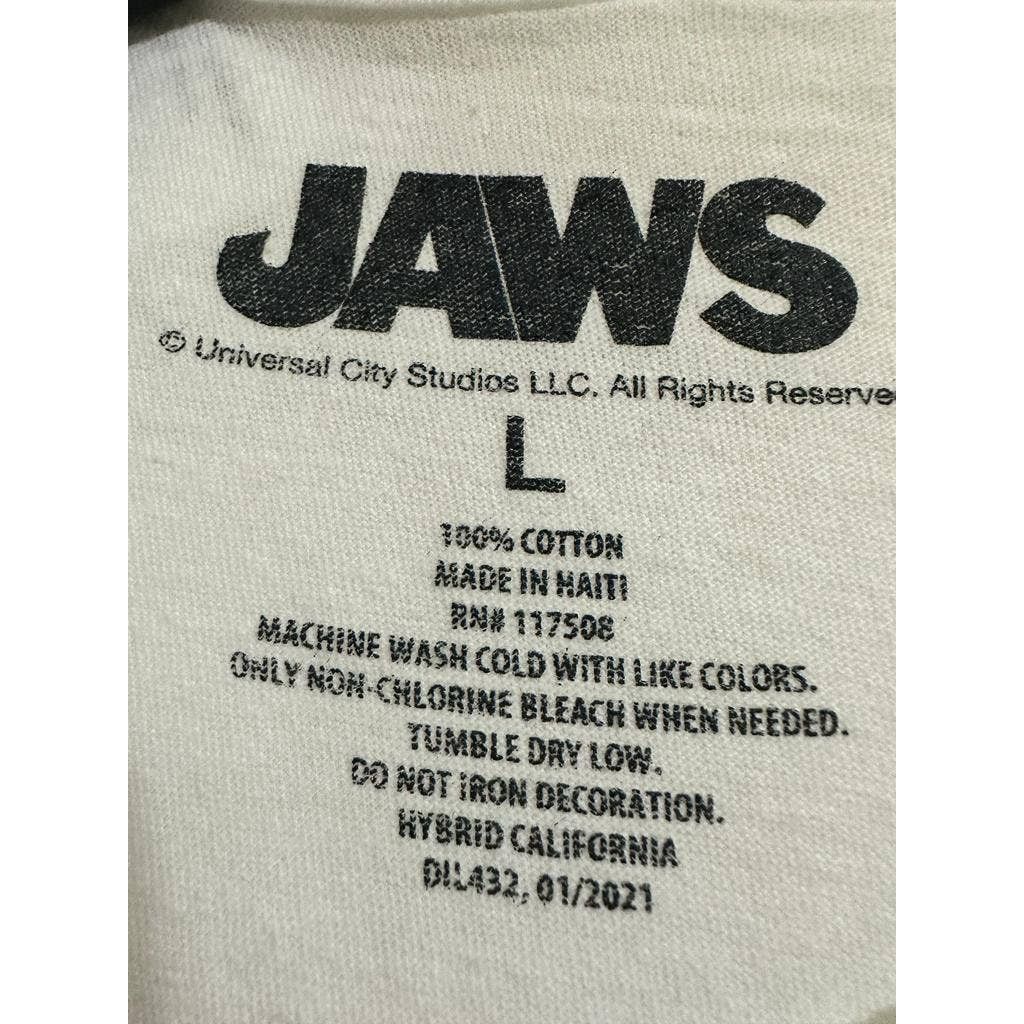 Universal Studios Jaws By Universal Studio Boys White Shirt Size L NWT Size US L / EU 52-54 / 3 - 4 Thumbnail