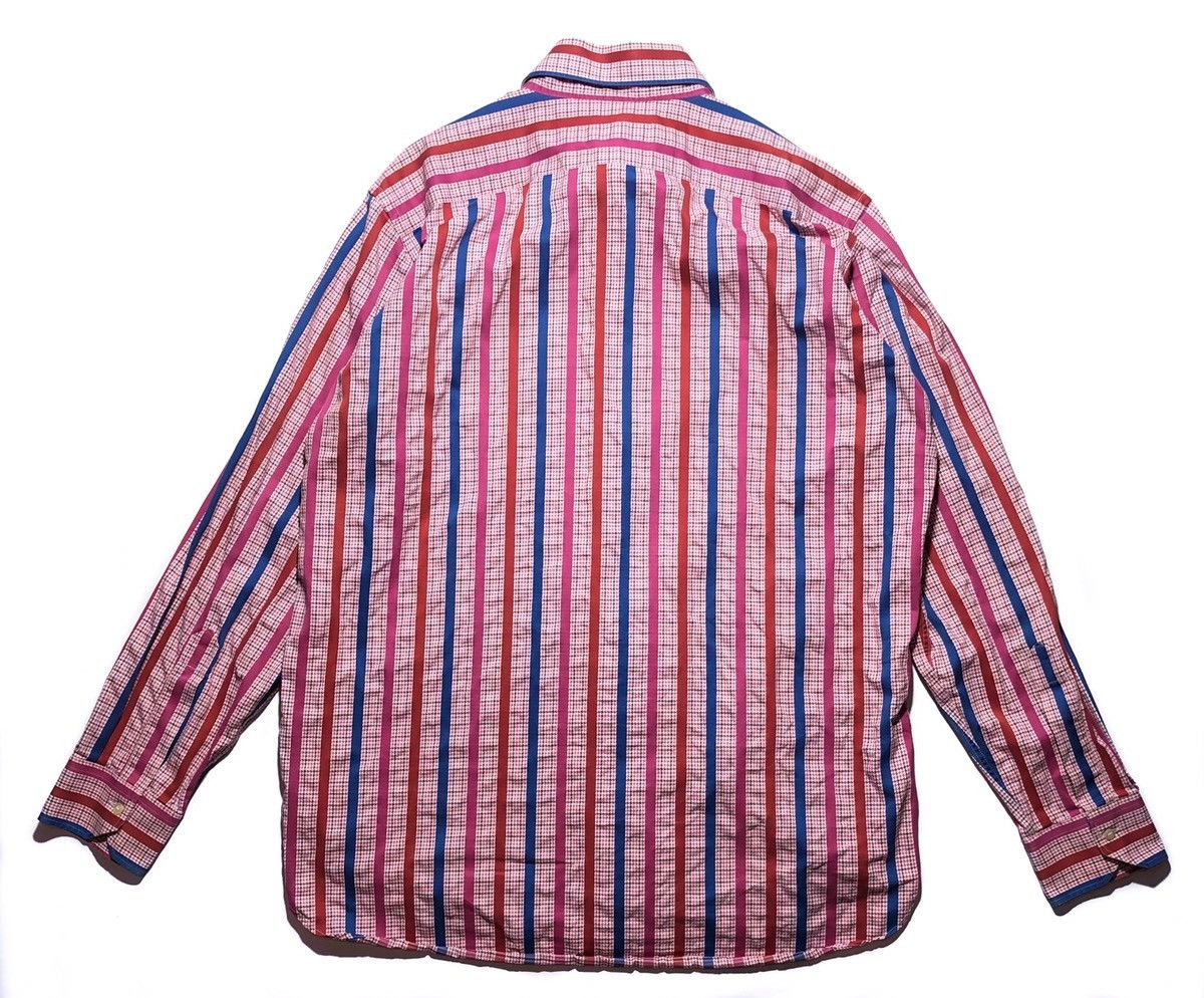 Etro Etro Striped Multicolour Shirt Size US XL / EU 56 / 4 - 2 Thumbnail