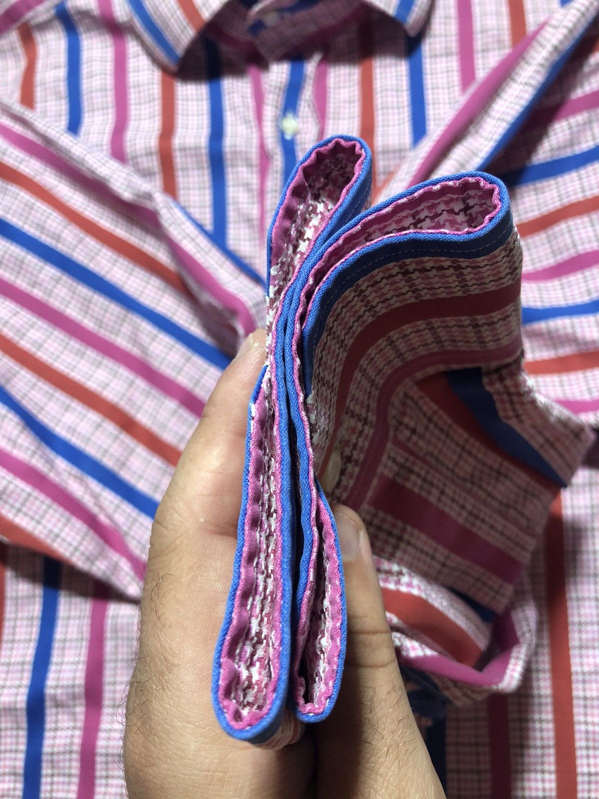 Etro Etro Striped Multicolour Shirt Size US XL / EU 56 / 4 - 6 Thumbnail