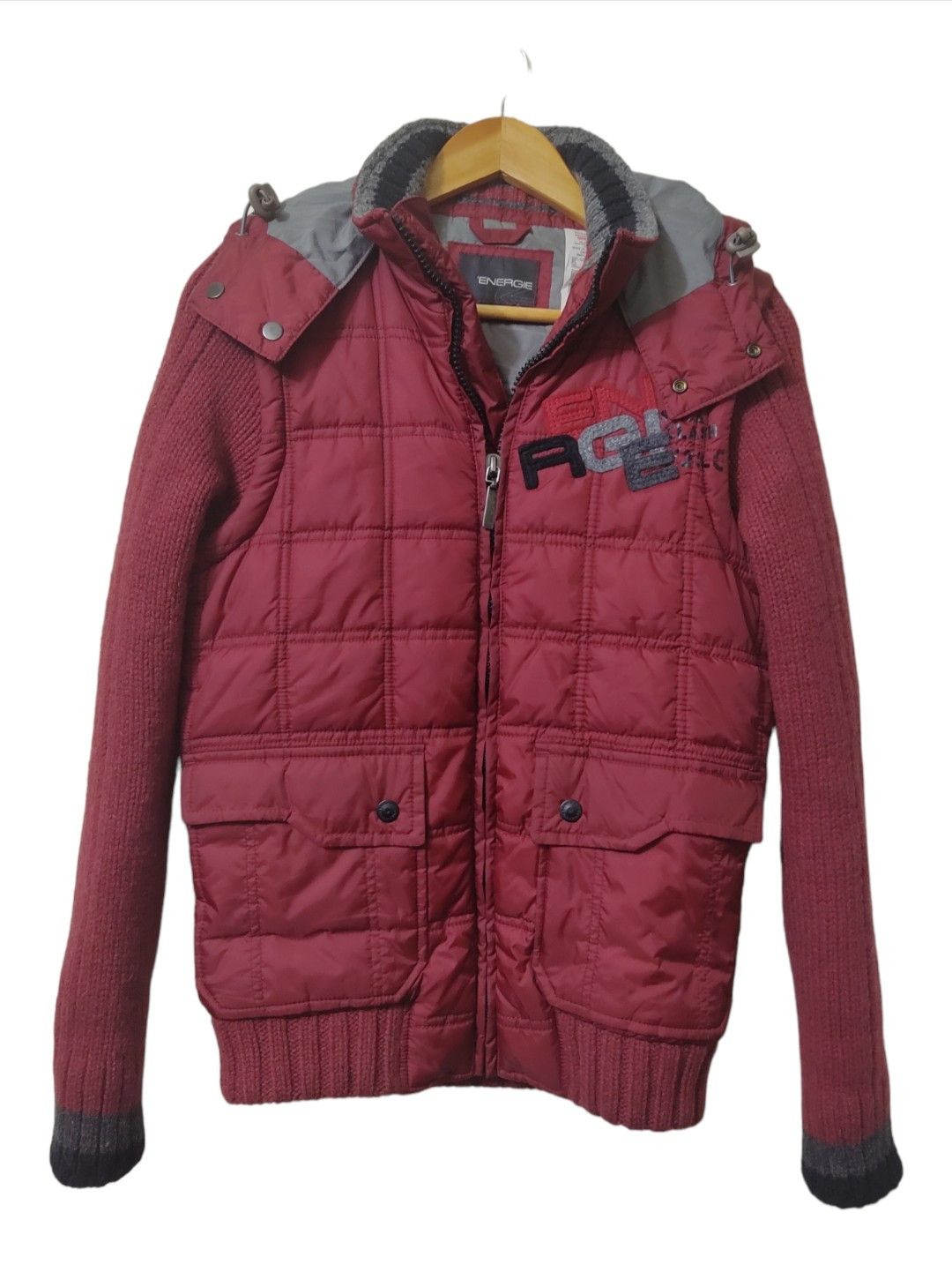 Energie Winter Bomber Jacket maroon XS