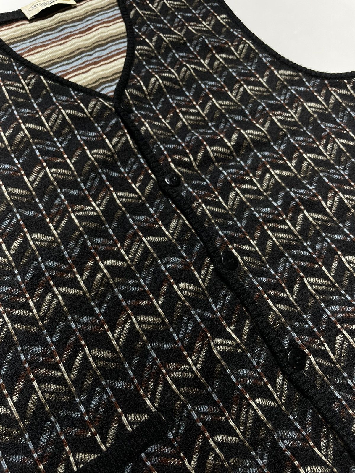 Missoni Missoni Sport Knit Wool Vest Size US L / EU 52-54 / 3 - 4 Thumbnail