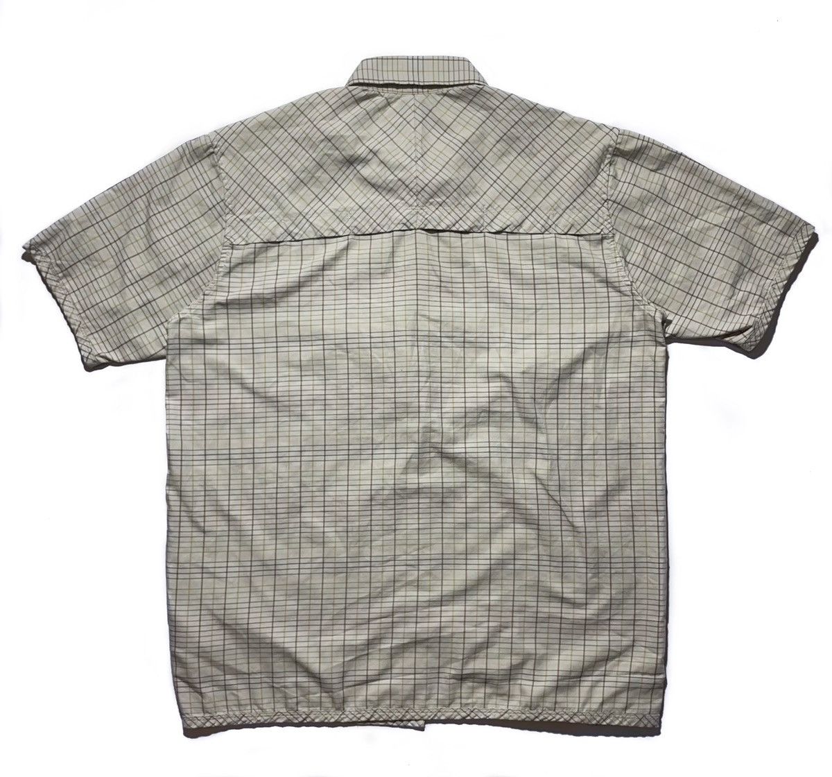 Nike × Nike ACG × Vintage Vintage Nike Acg Short Sleeve Plaid 