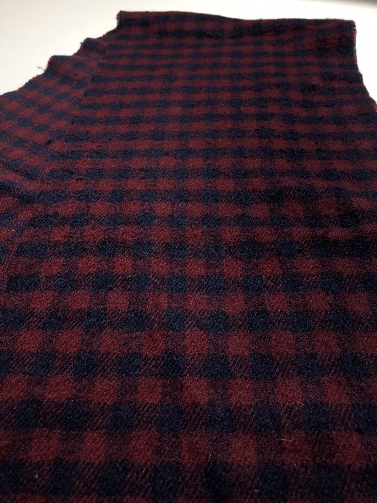 Lacoste Lacoste Vintage Plaid Scarf Size ONE SIZE - 4 Thumbnail