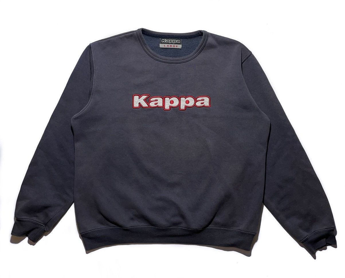 Kappa Kappa Big Logo Vintage Sweatshirt Size US L / EU 52-54 / 3 - 1 Thumbnail
