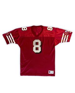 STEVE YOUNG San Francisco 49ers 1994 Away Wilson Throwback NFL Football  Jersey