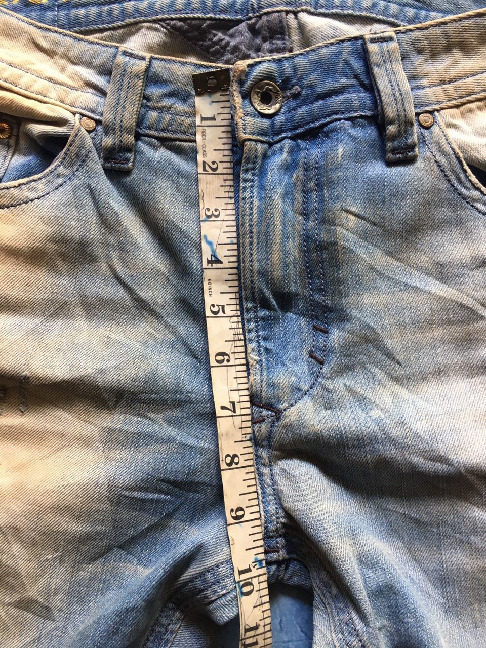 Diesel DIESEL Distressed Thavar Slim Skinny Men.s made in Italy Size US 34 / EU 50 - 15 Thumbnail