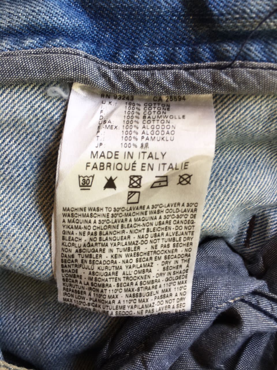 Diesel DIESEL Distressed Thavar Slim Skinny Men.s made in Italy Size US 34 / EU 50 - 10 Thumbnail