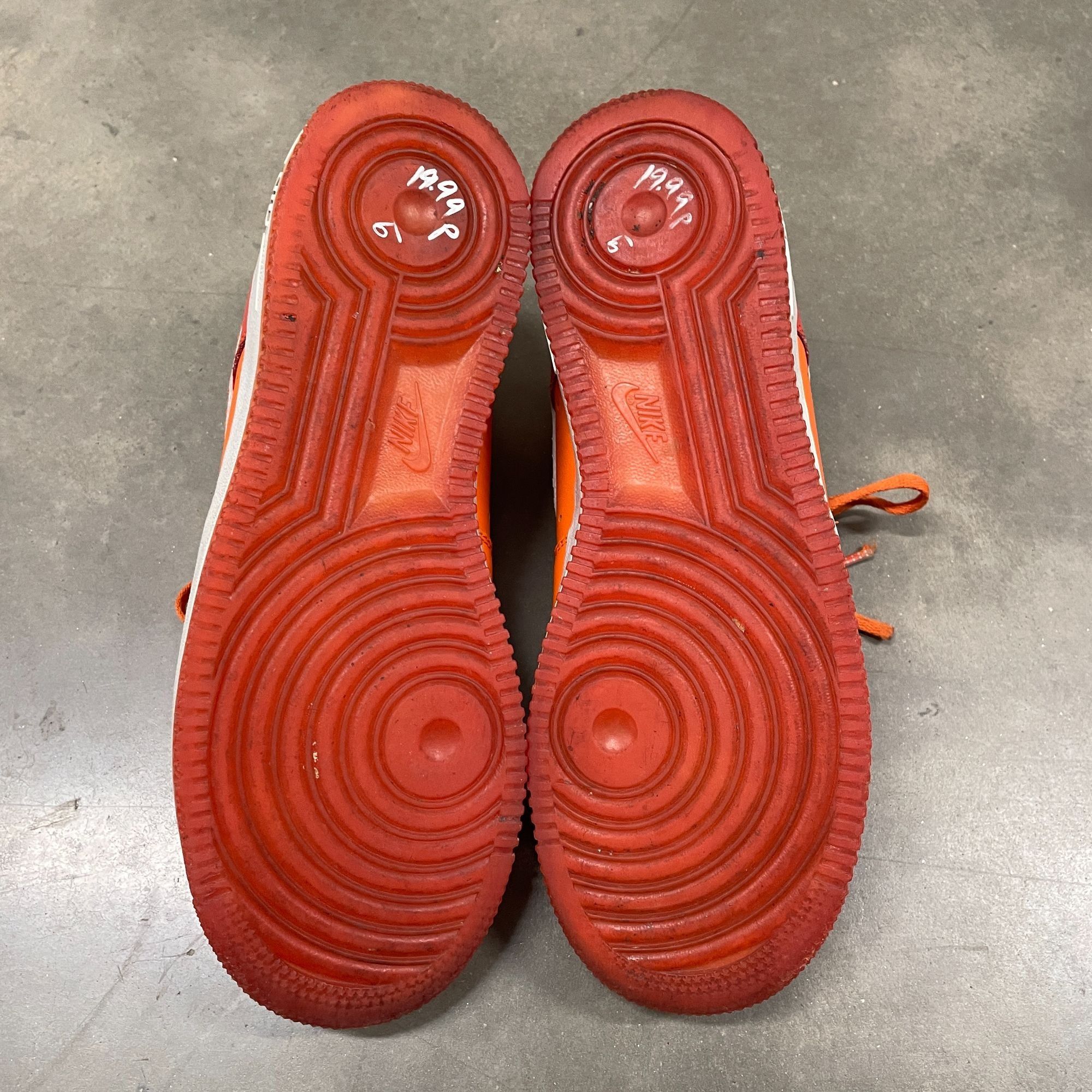 Nike 07 Orange White Nike Air Force 1 Patterson Square Garden Lo Grailed