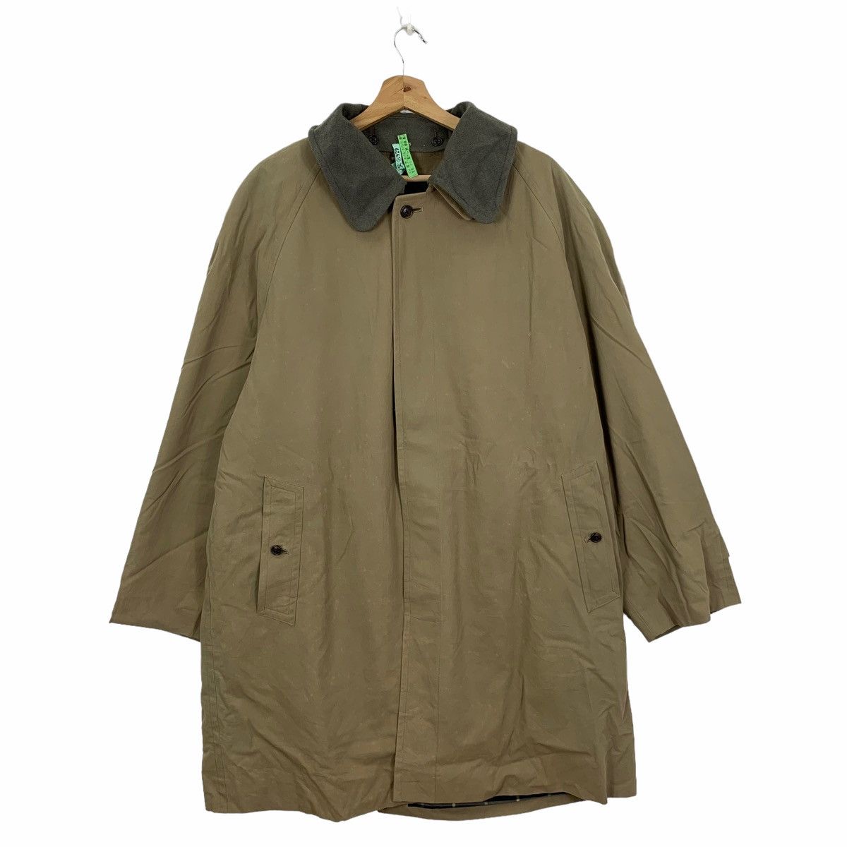 Burberry Vintage Burberrys Of London Long Coat Luxury Size US XXL / EU 58 / 5 - 1 Thumbnail