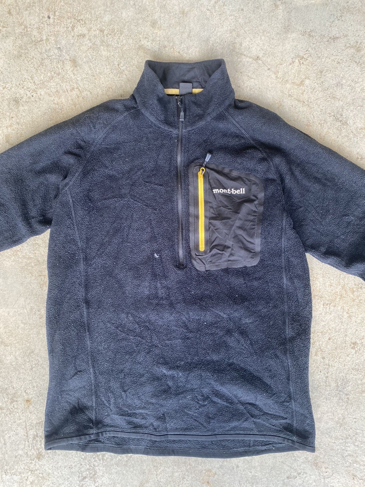Montbell Montbell Winter Fleece Half Zip Up Jacket Size US M / EU 48-50 / 2 - 2 Thumbnail