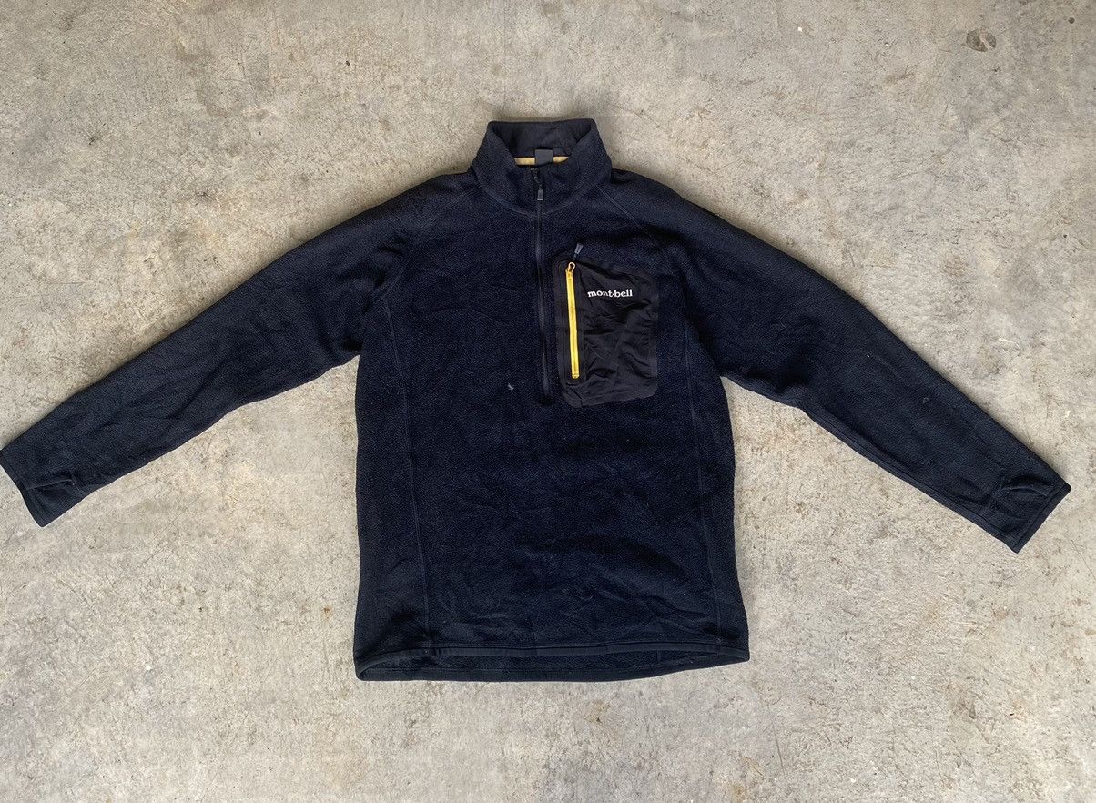 Montbell Montbell Winter Fleece Half Zip Up Jacket Size US M / EU 48-50 / 2 - 1 Thumbnail