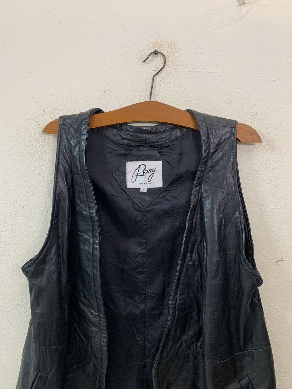 Remy Remy Leather Vest Size US S / EU 44-46 / 1 - 4 Thumbnail