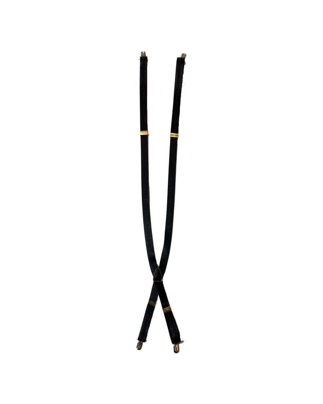 Enfants Riches Deprimes Enfants Riches Deprimes Black Suspenders Silver Hardware Size ONE SIZE - 3 Thumbnail