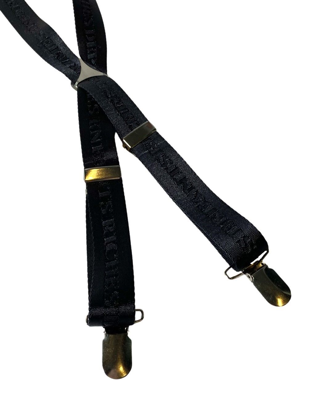 Enfants Riches Deprimes Enfants Riches Deprimes Black Suspenders Silver Hardware Size ONE SIZE - 6 Thumbnail
