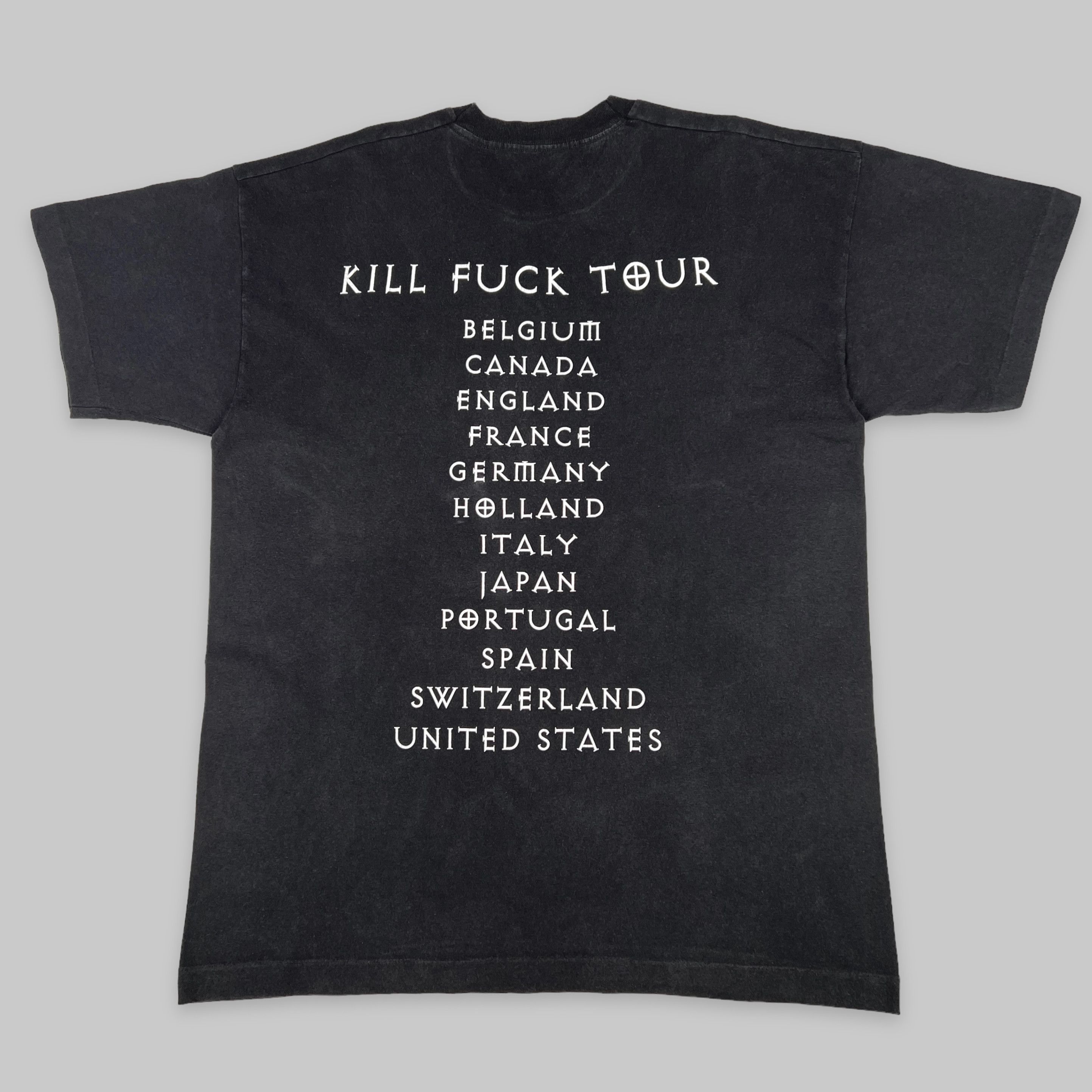 Vintage 1997 W.A.S.P. ‘Kill Fuck Tour’ Promo T Shirt