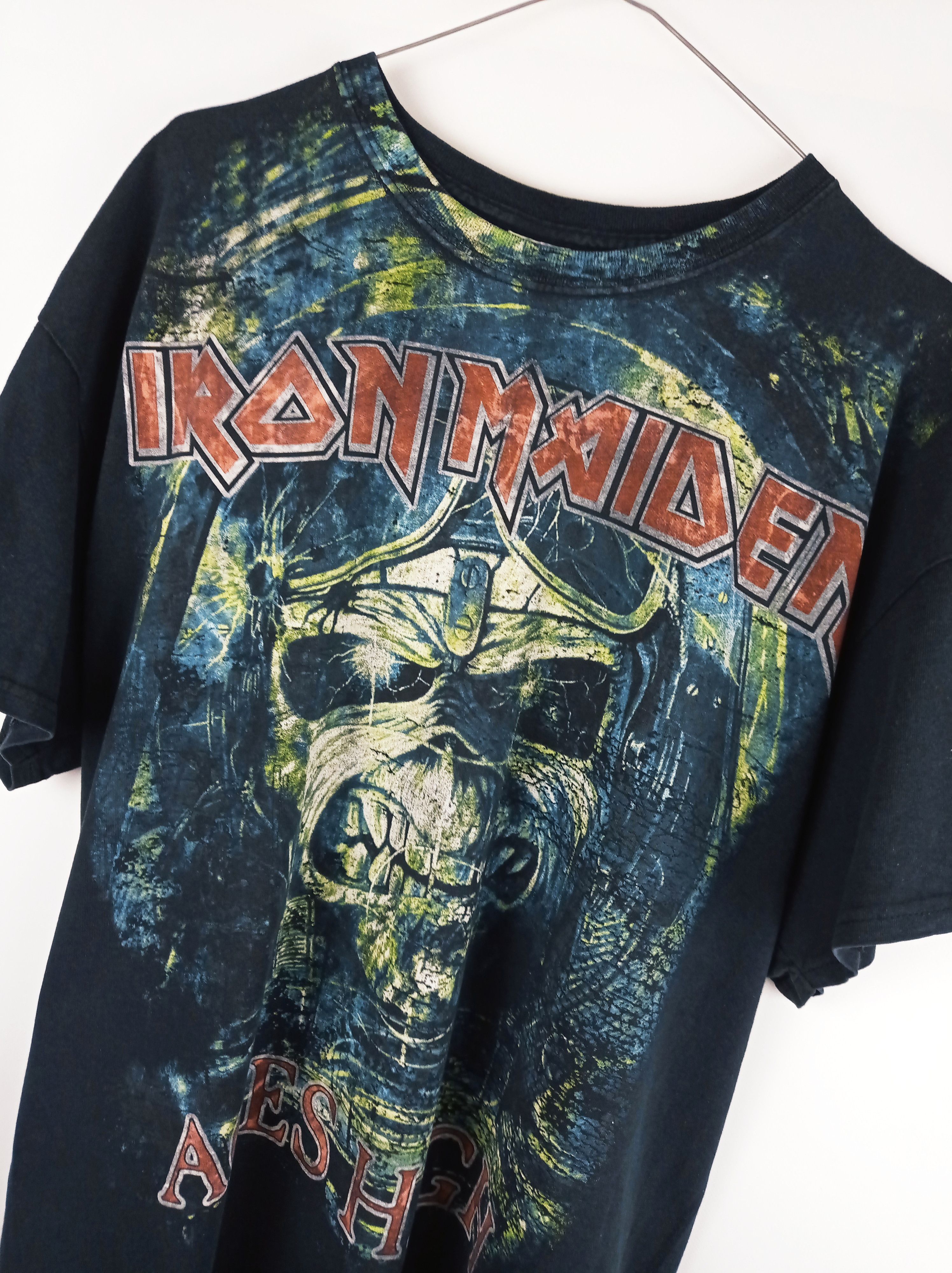 Vintage Vintage Iron Maiden Aces High Album Promo Band T-shirt Size US XL / EU 56 / 4 - 3 Thumbnail