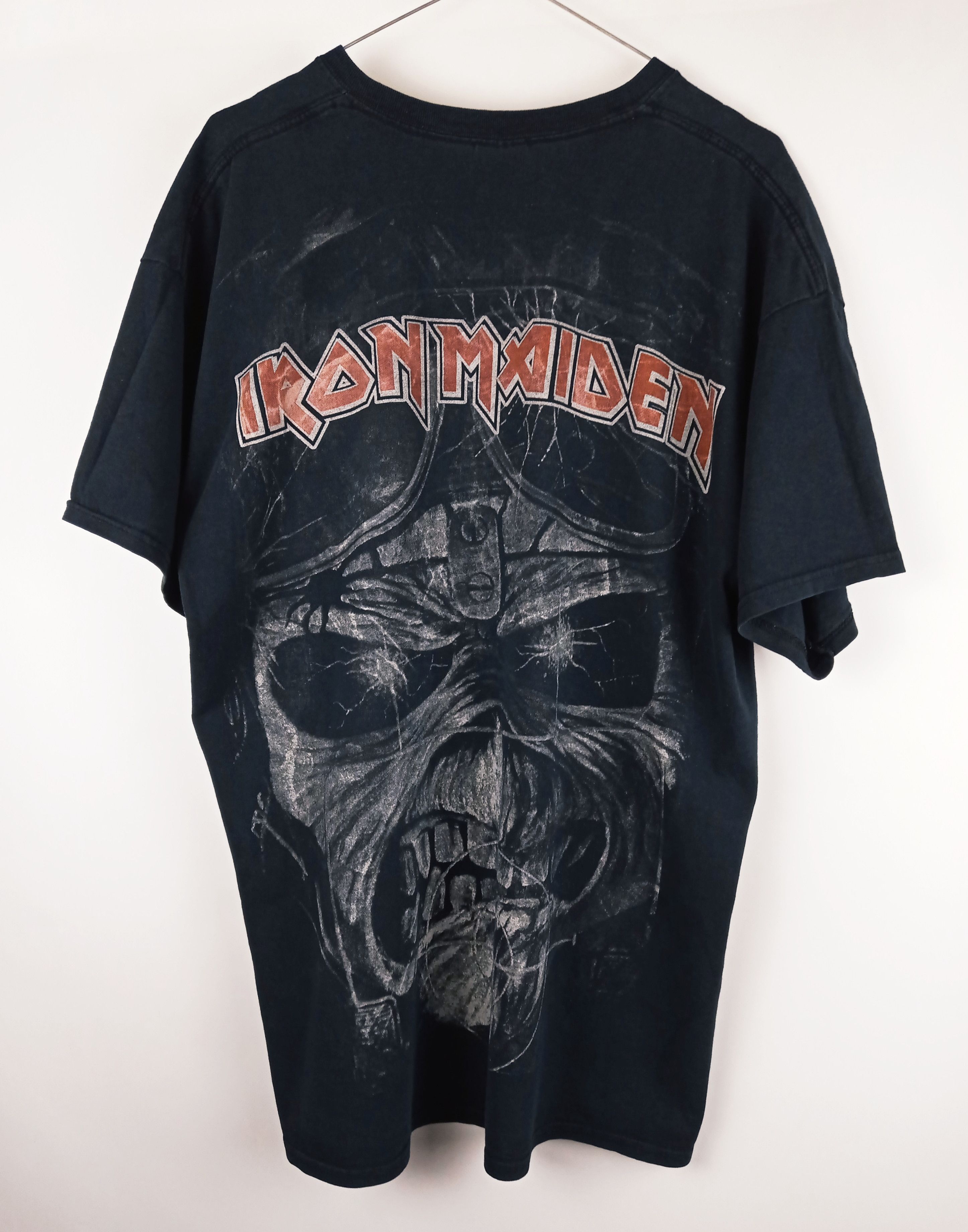 Vintage Vintage Iron Maiden Aces High Album Promo Band T-shirt Size US XL / EU 56 / 4 - 2 Thumbnail