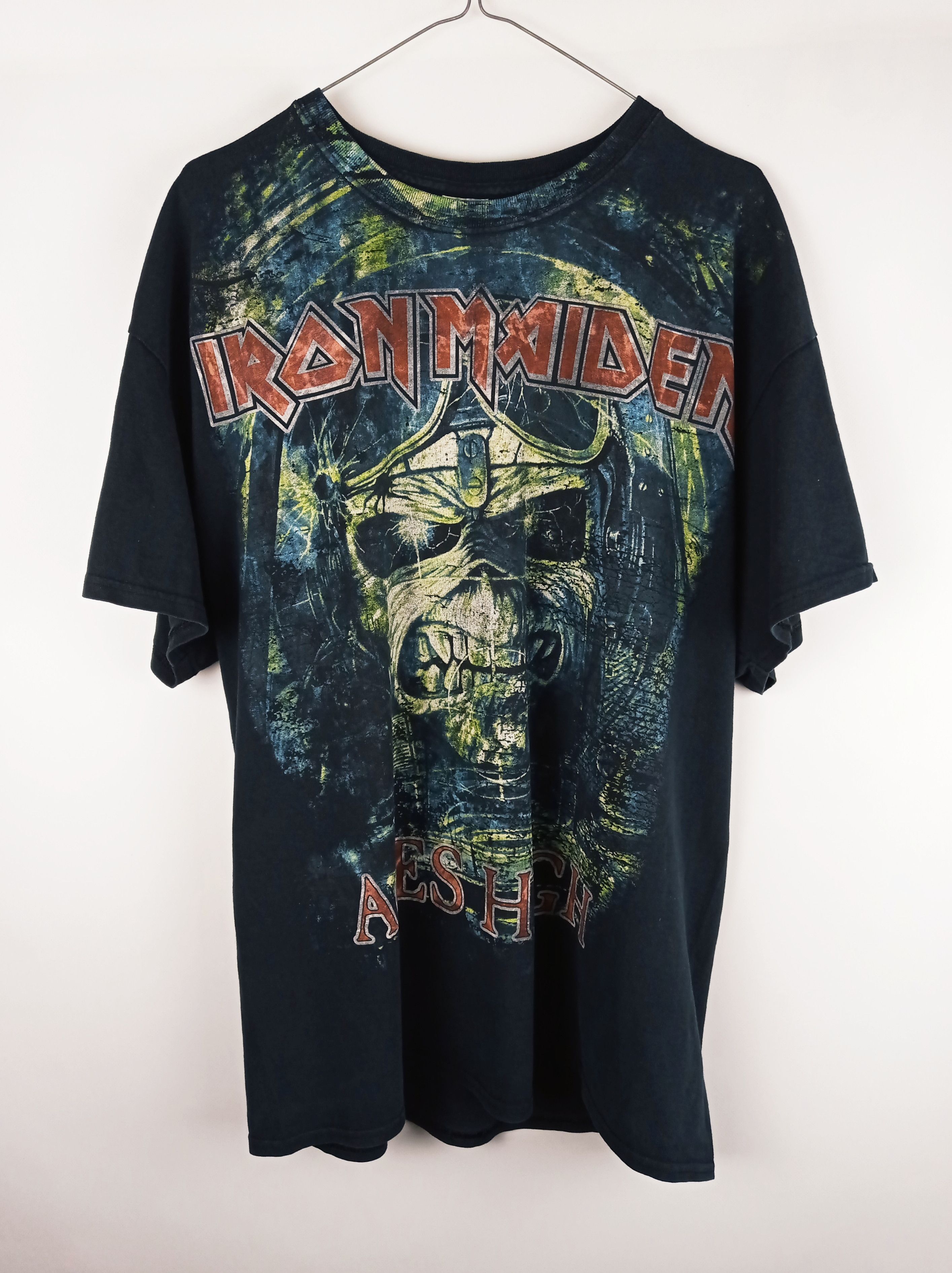 Vintage Vintage Iron Maiden Aces High Album Promo Band T-shirt Size US XL / EU 56 / 4 - 1 Thumbnail